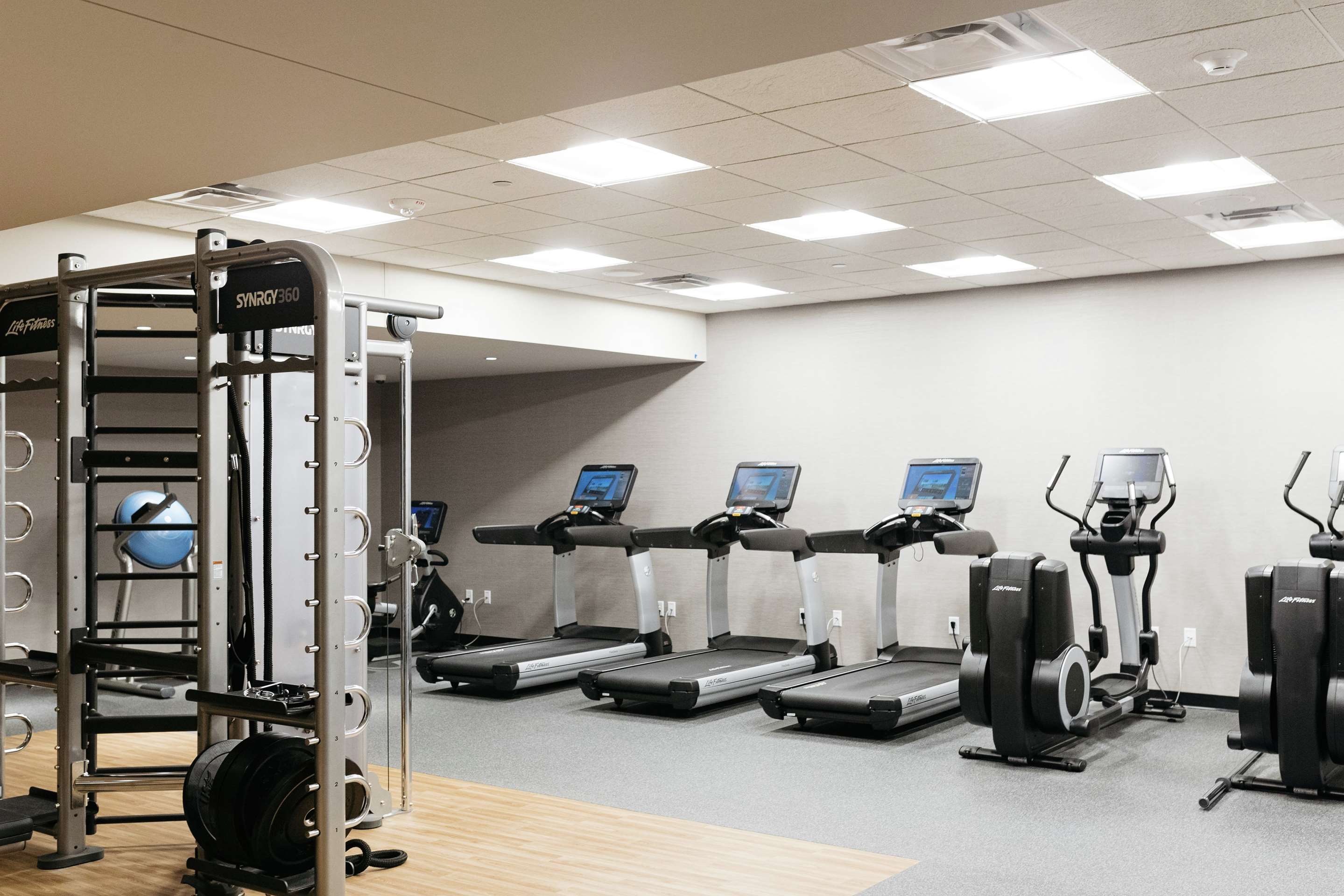 Health club fitness center gym | Revel Hotel Des Moines Urbandale, Tapestry Collection by Hilton