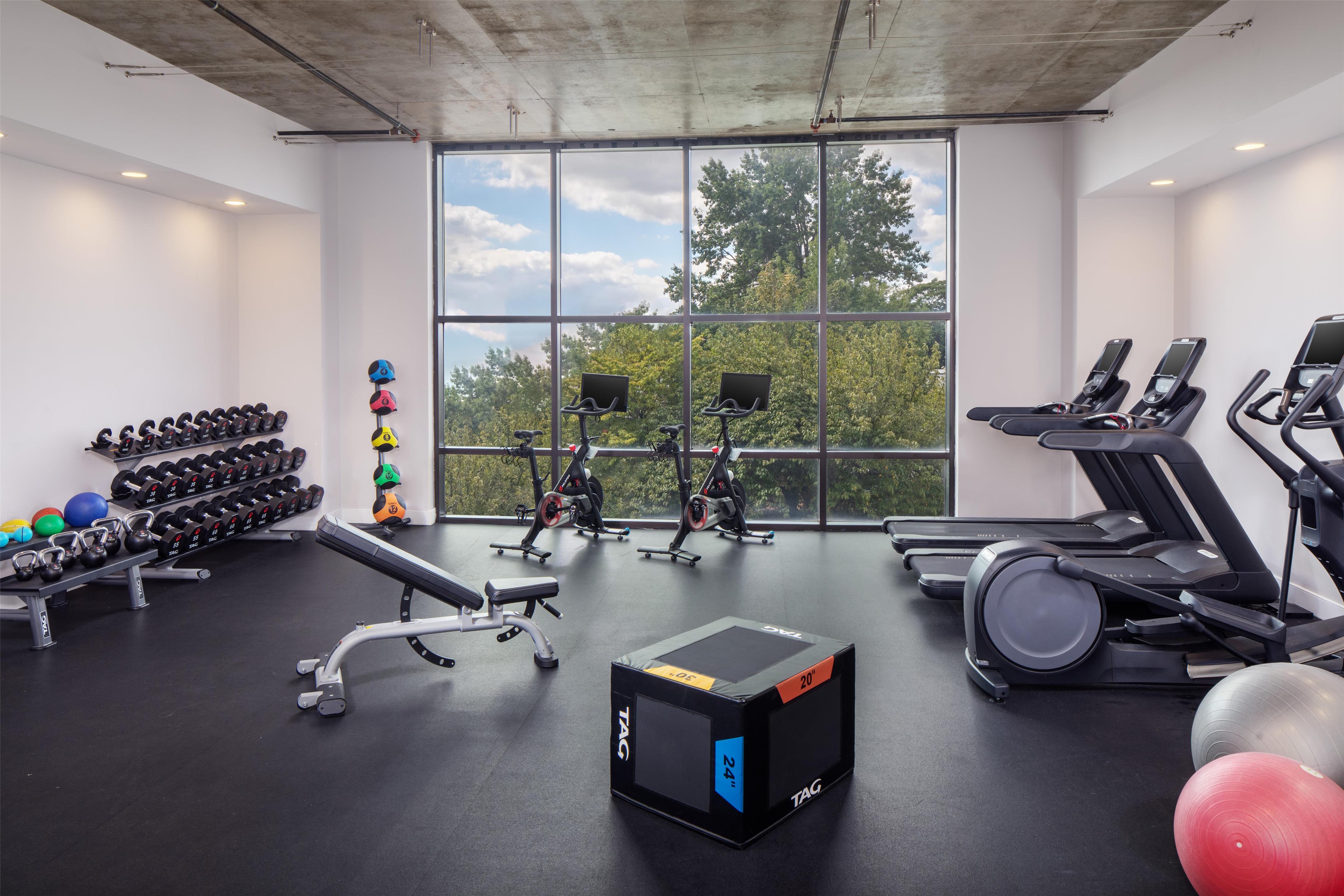 Health club fitness center gym | Watt Hotel Rahway, Tapestry Collection by Hilton