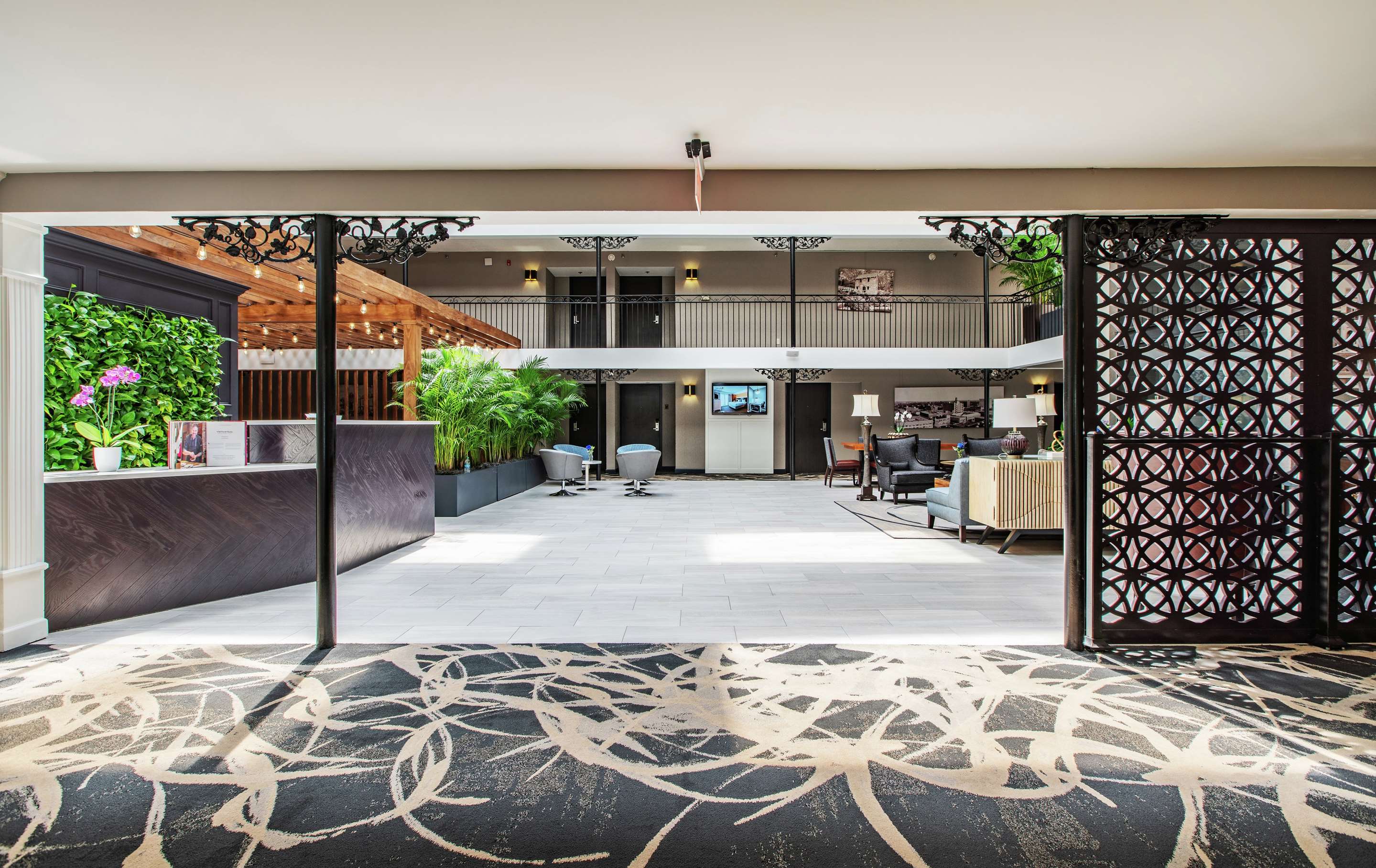 Lobby | The Burgundy Hotel, Tapestry Collection by Hilton