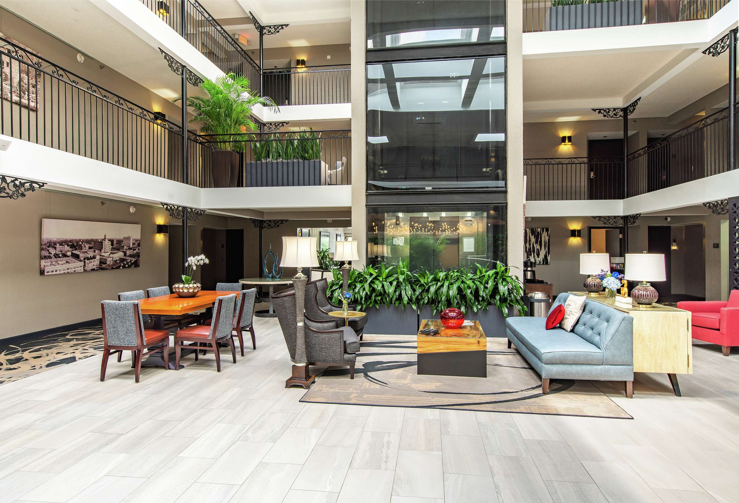 Lobby | The Burgundy Hotel, Tapestry Collection by Hilton