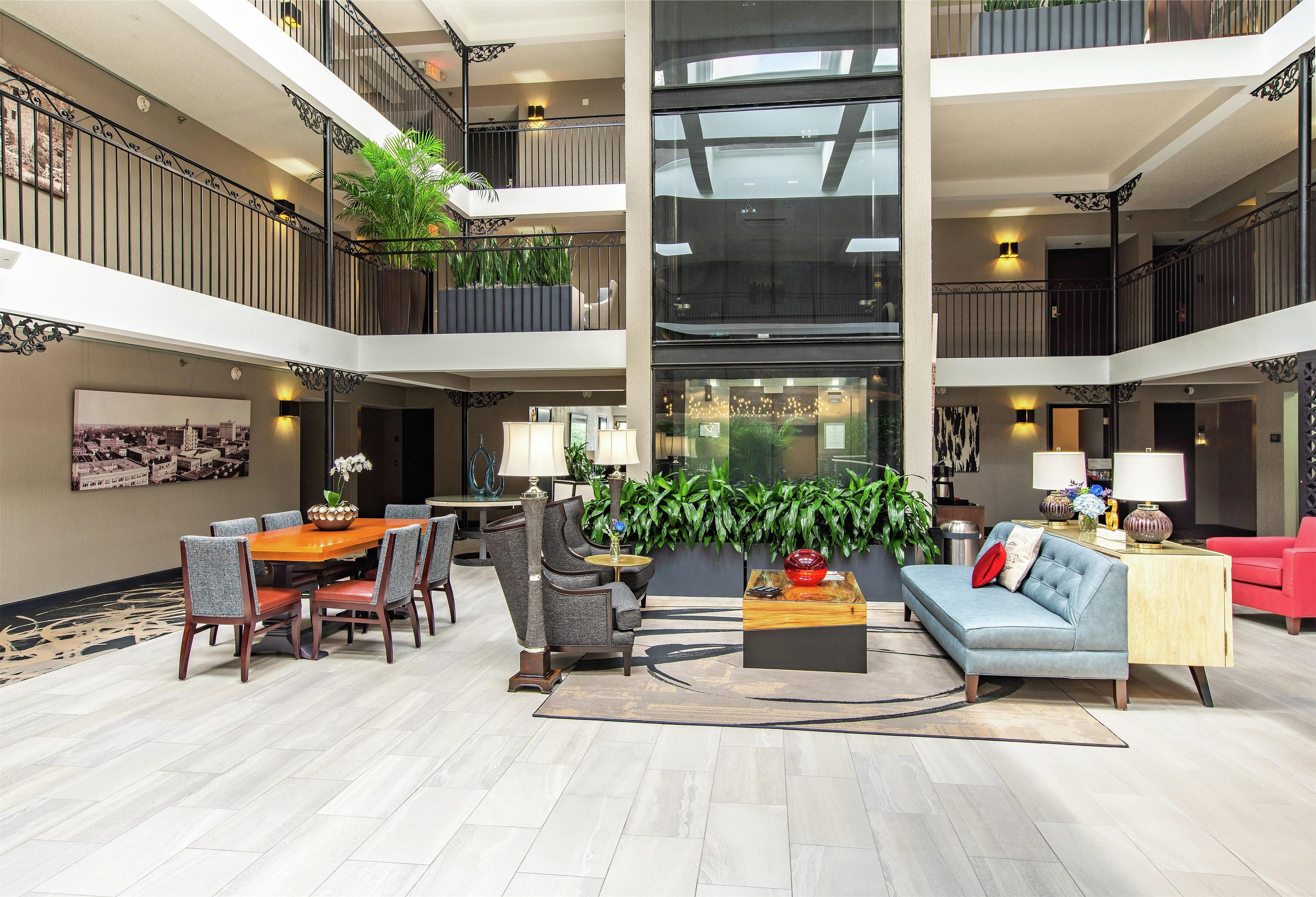 Lobby | The Burgundy Hotel, Tapestry Collection by Hilton