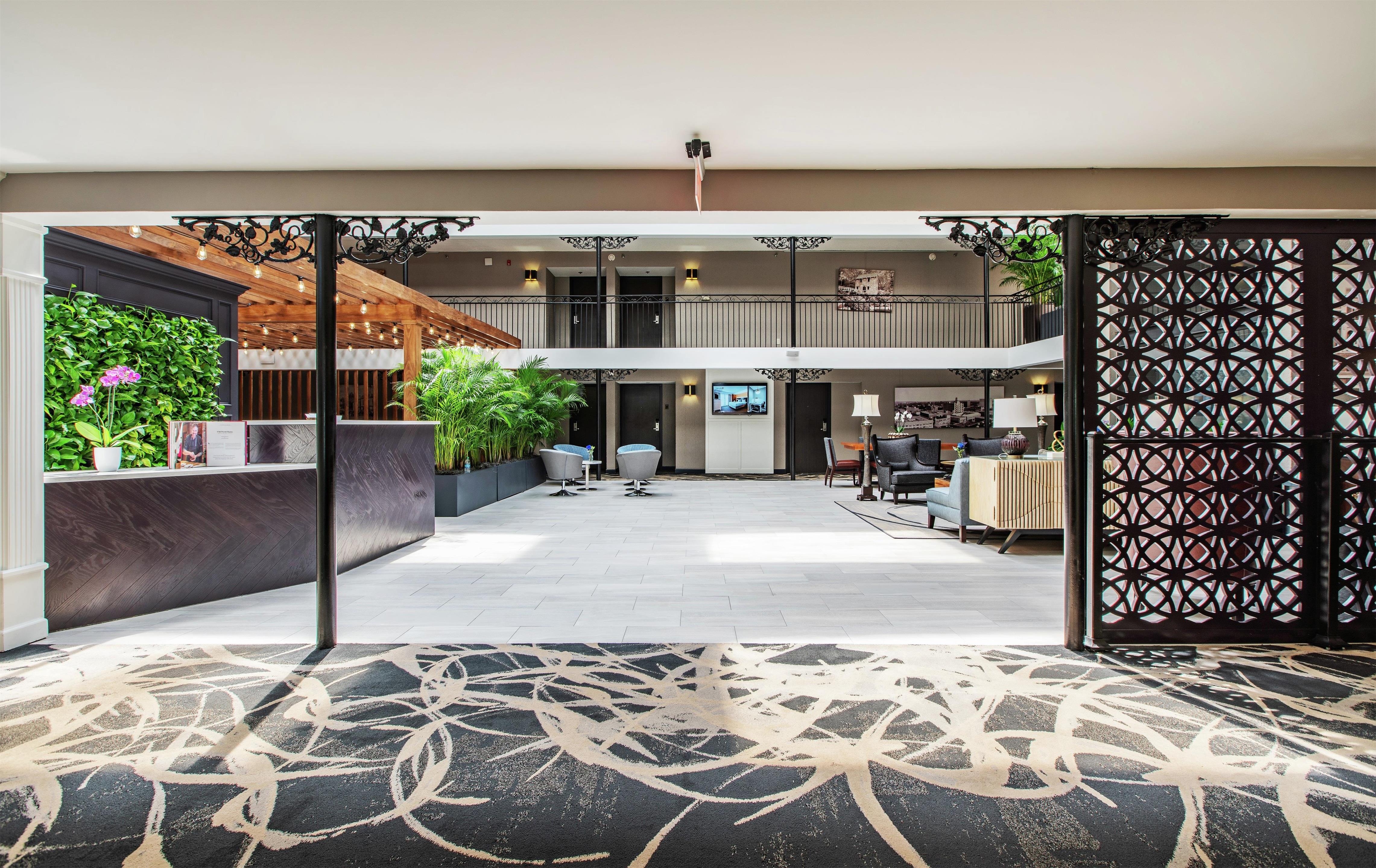 Lobby | The Burgundy Hotel, Tapestry Collection by Hilton