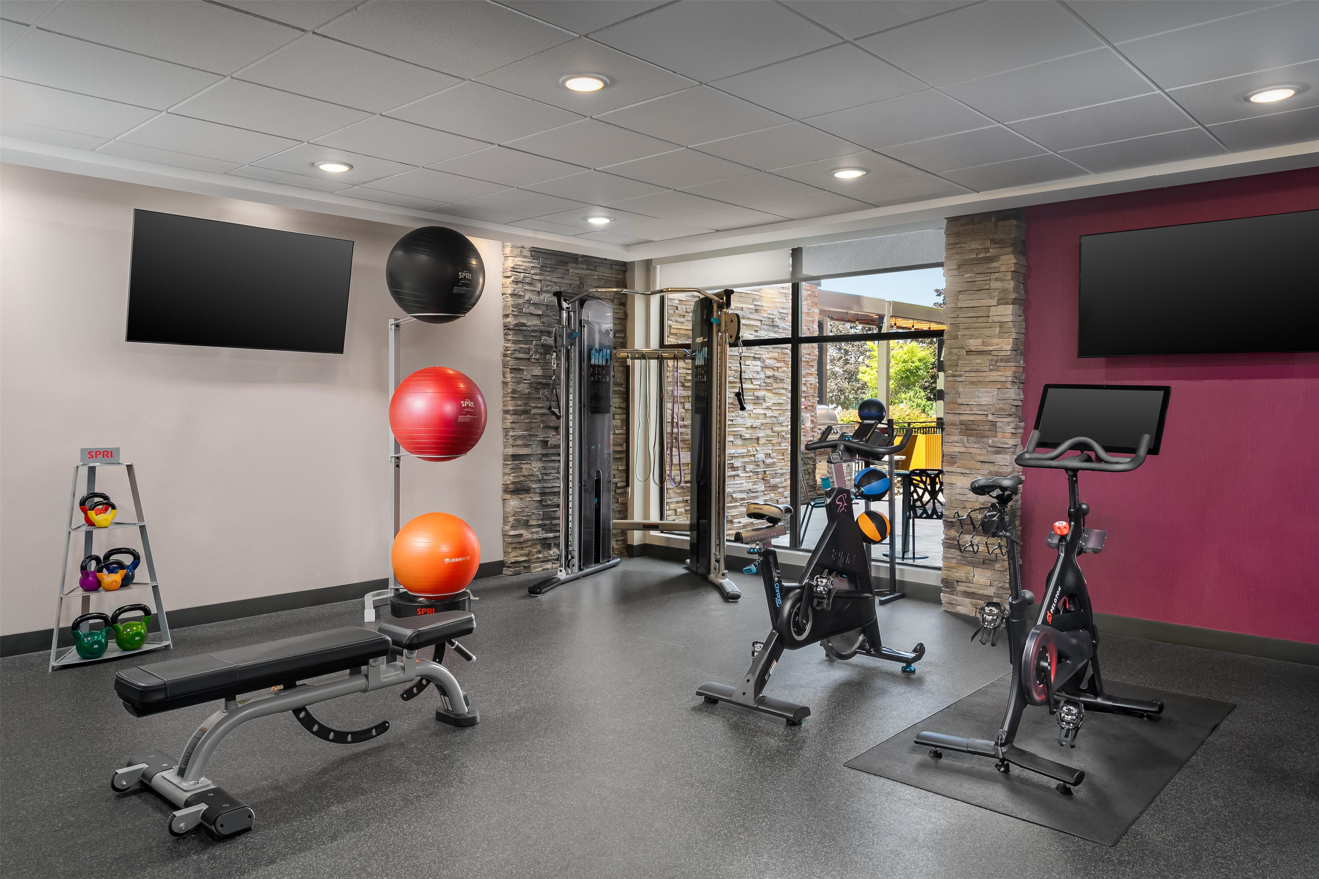 Health club fitness center gym