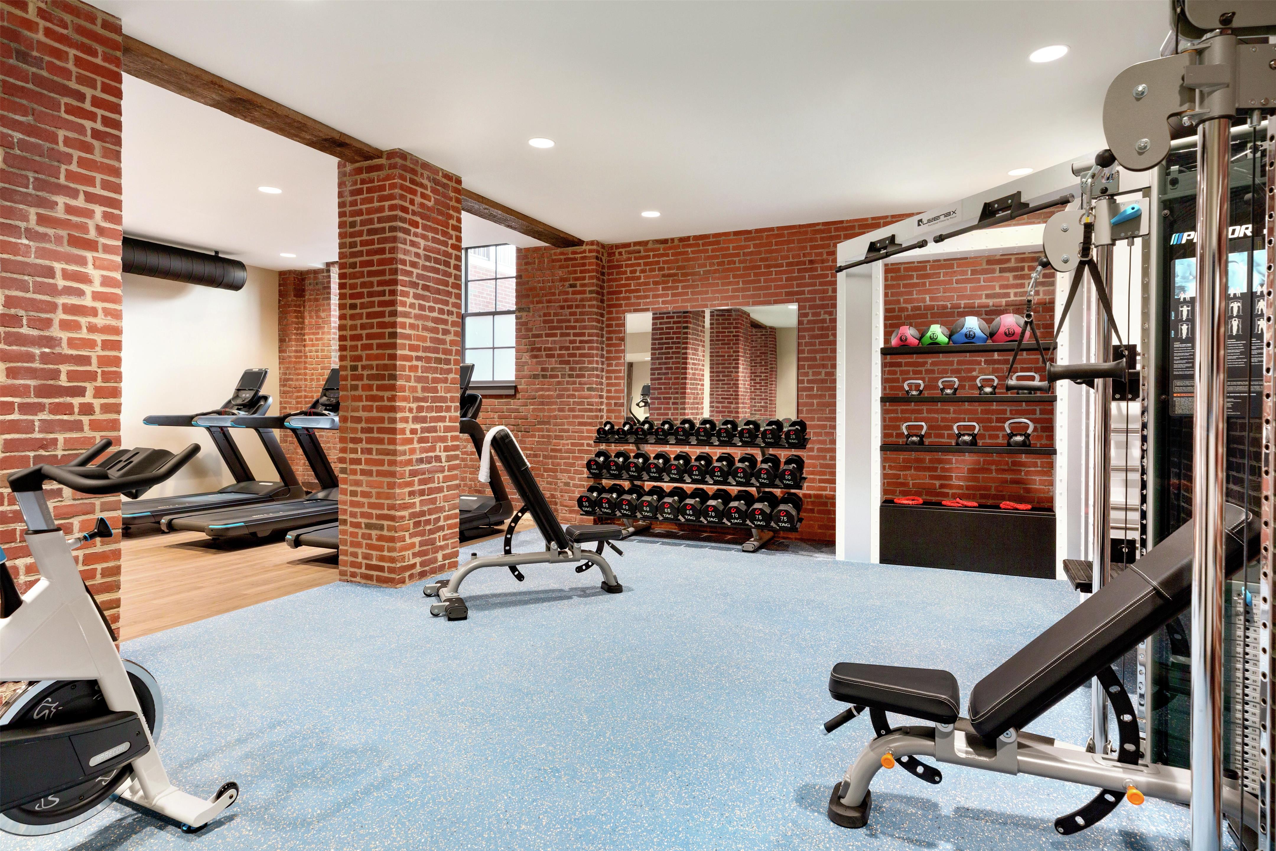 Health club fitness center gym | The Wilbur Lititz, Tapestry Collection by Hilton