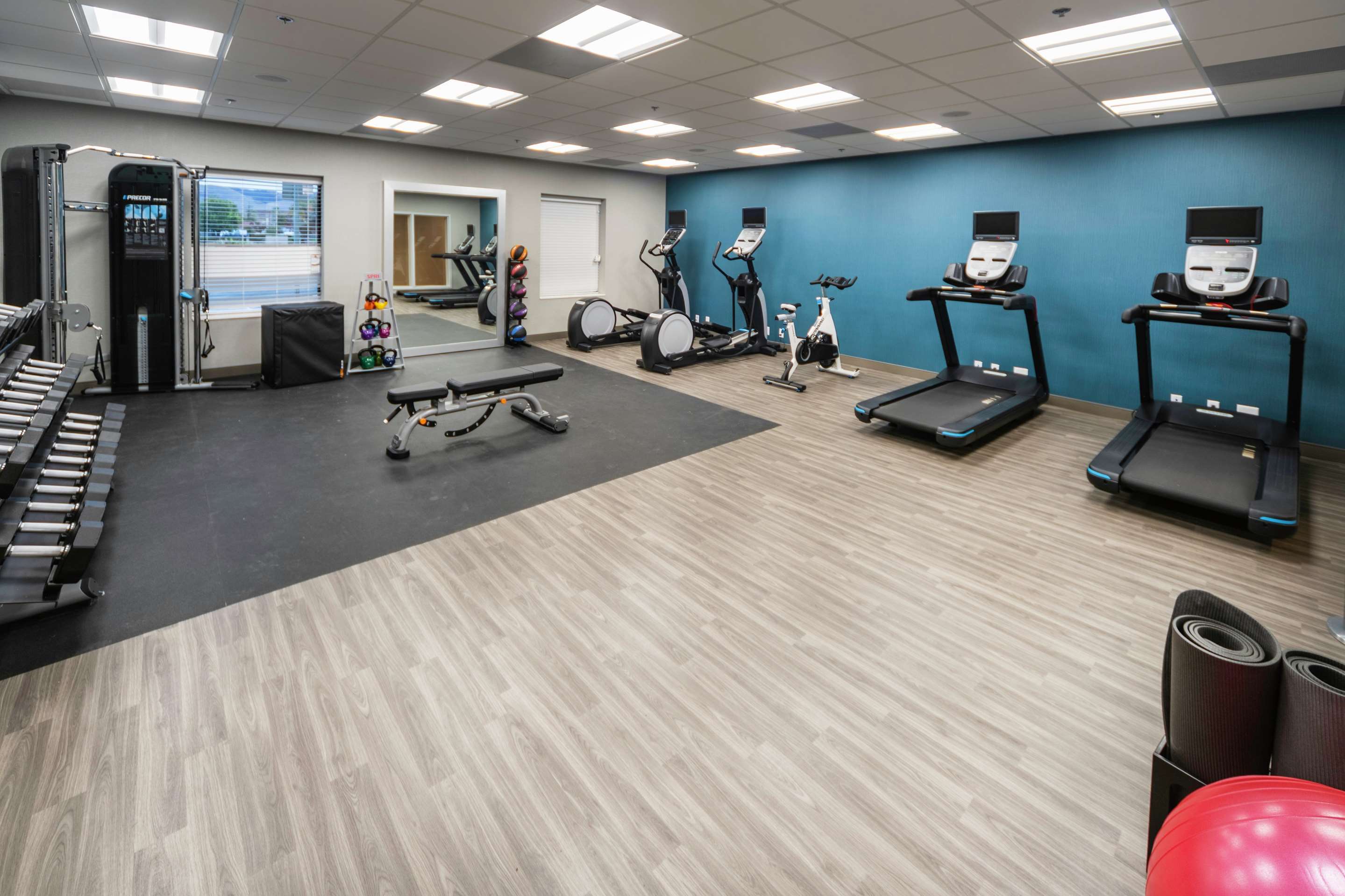 Health club fitness center gym