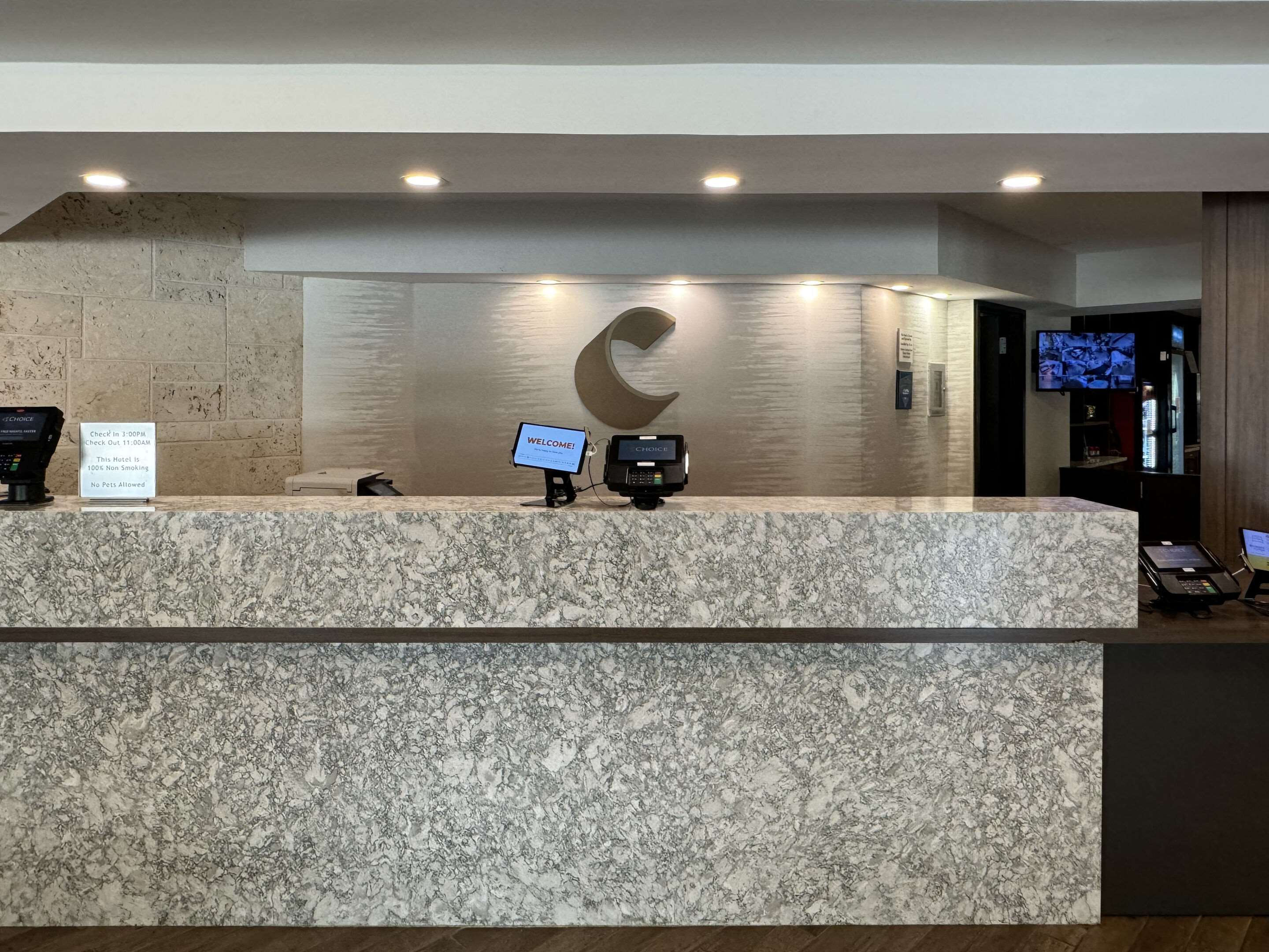 Front desk