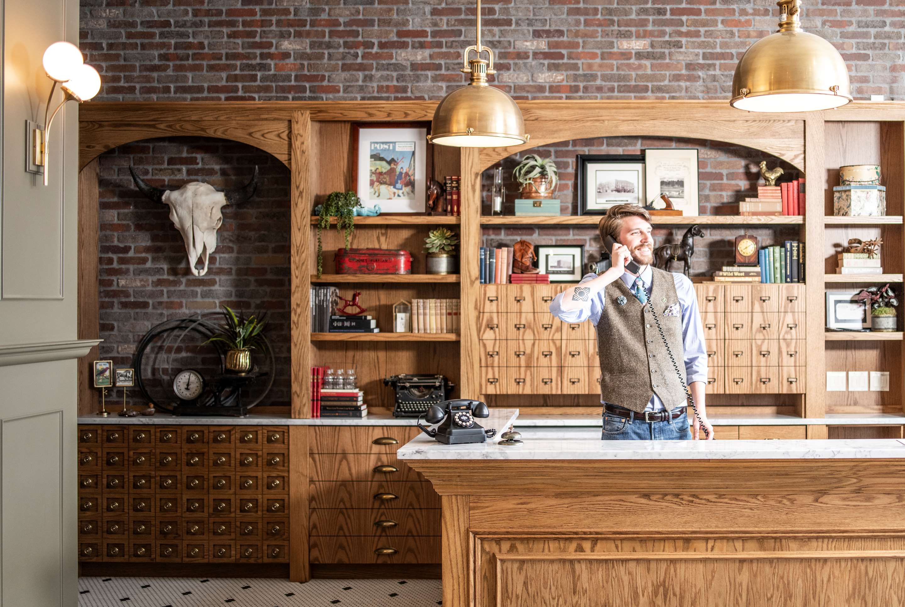 Front Desk Jack Phone | The Armstrong Hotel
