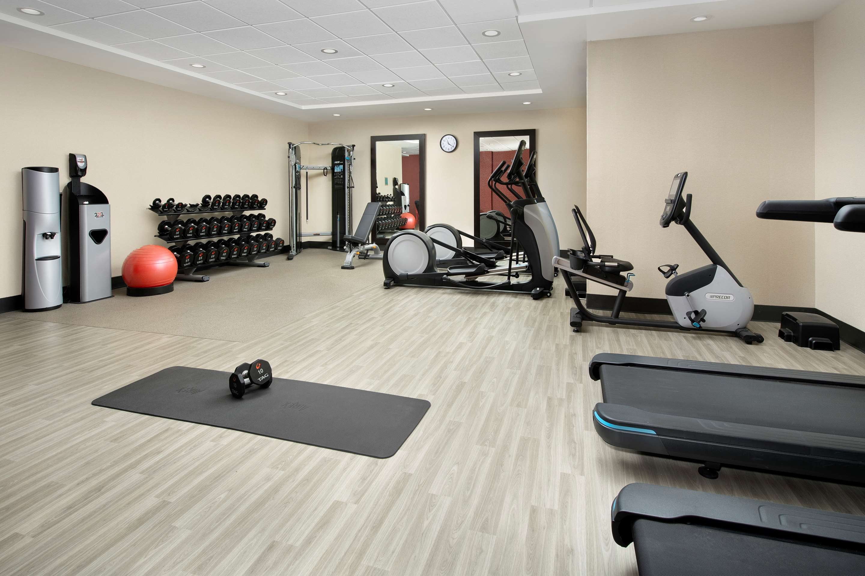 Health club fitness center gym