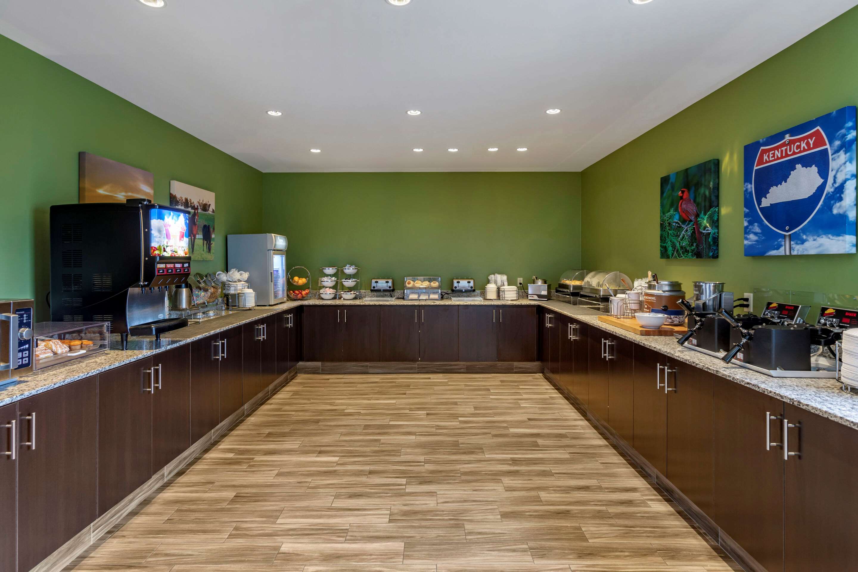 Breakfast counter