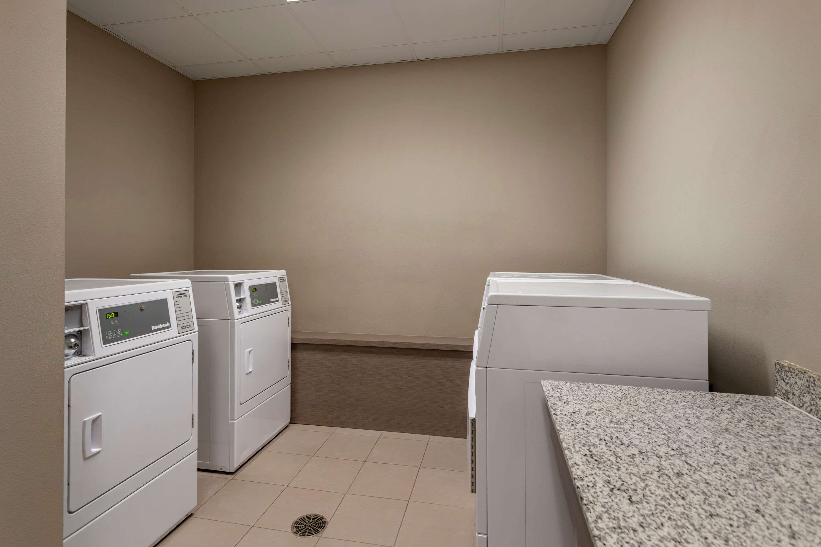 Guest laundry facilities