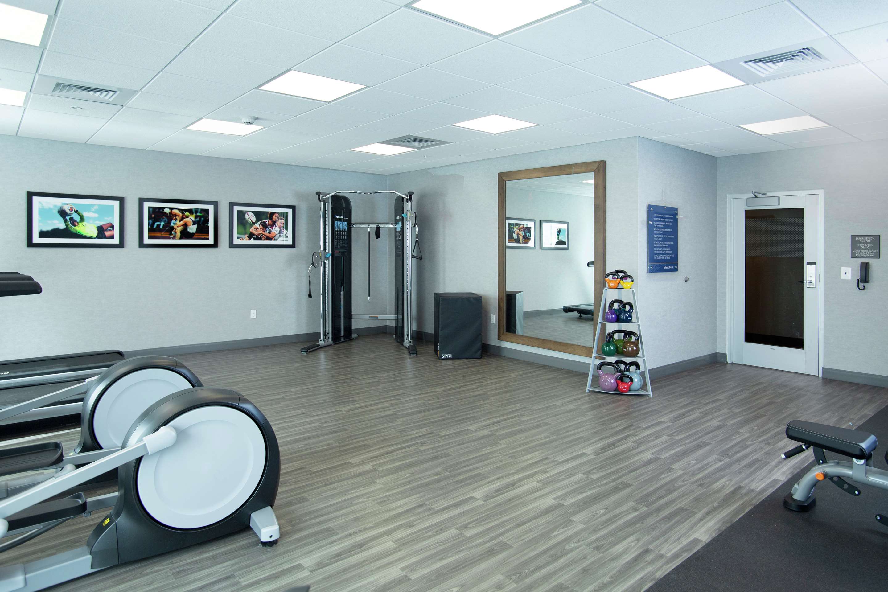 Health club fitness center gym | Hampton Inn & Suites Kutztown