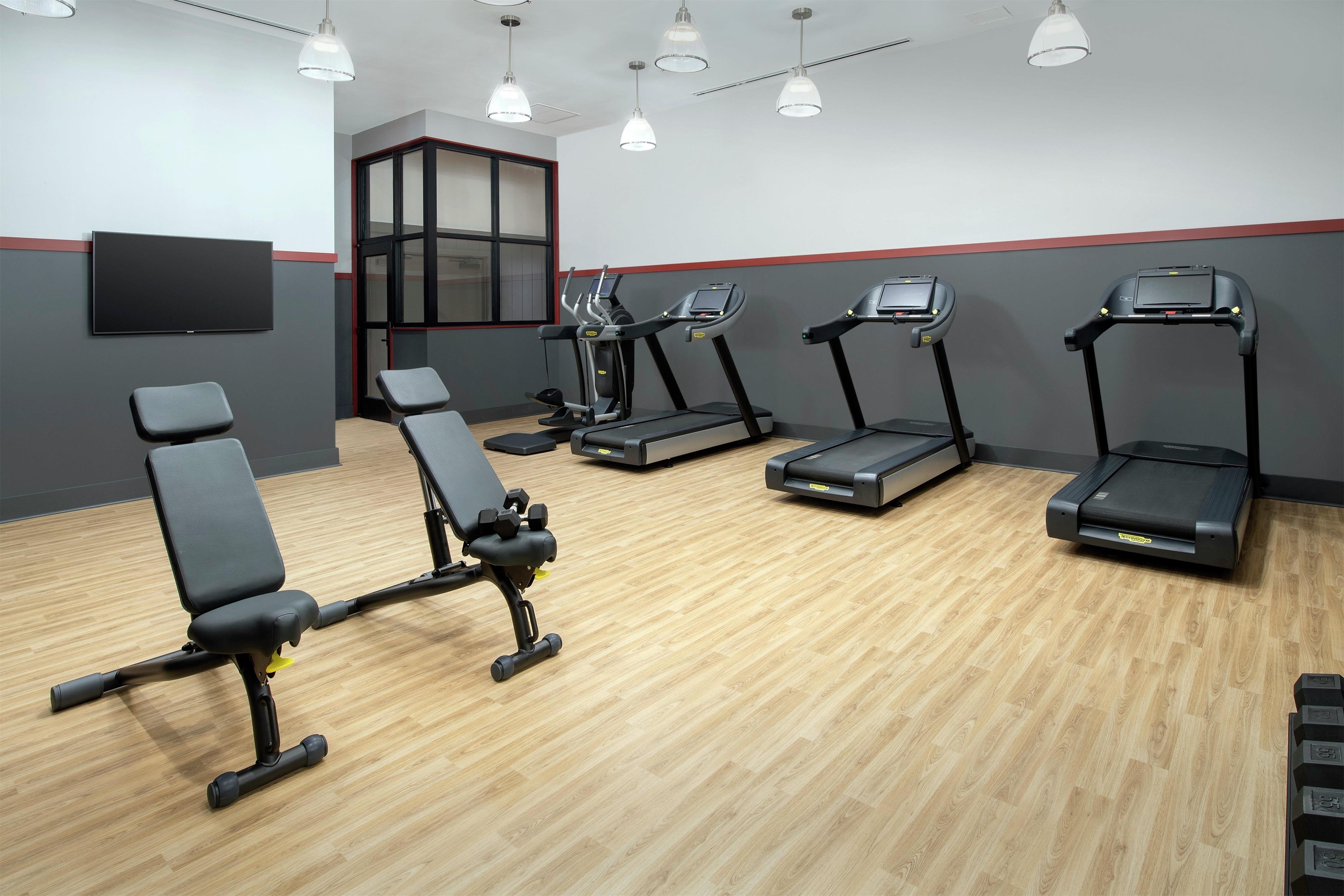 Health club fitness center gym