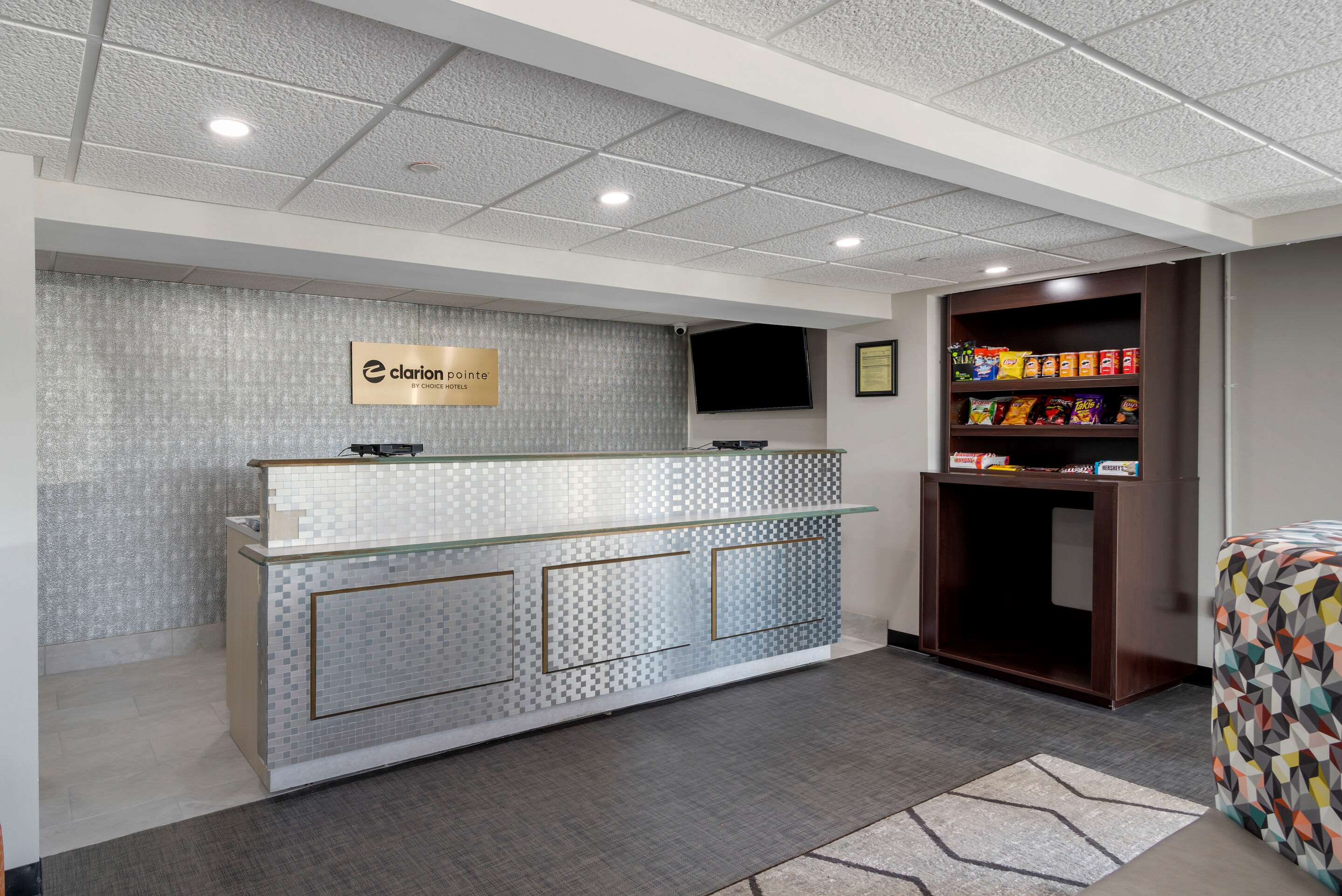 Hotel lobby