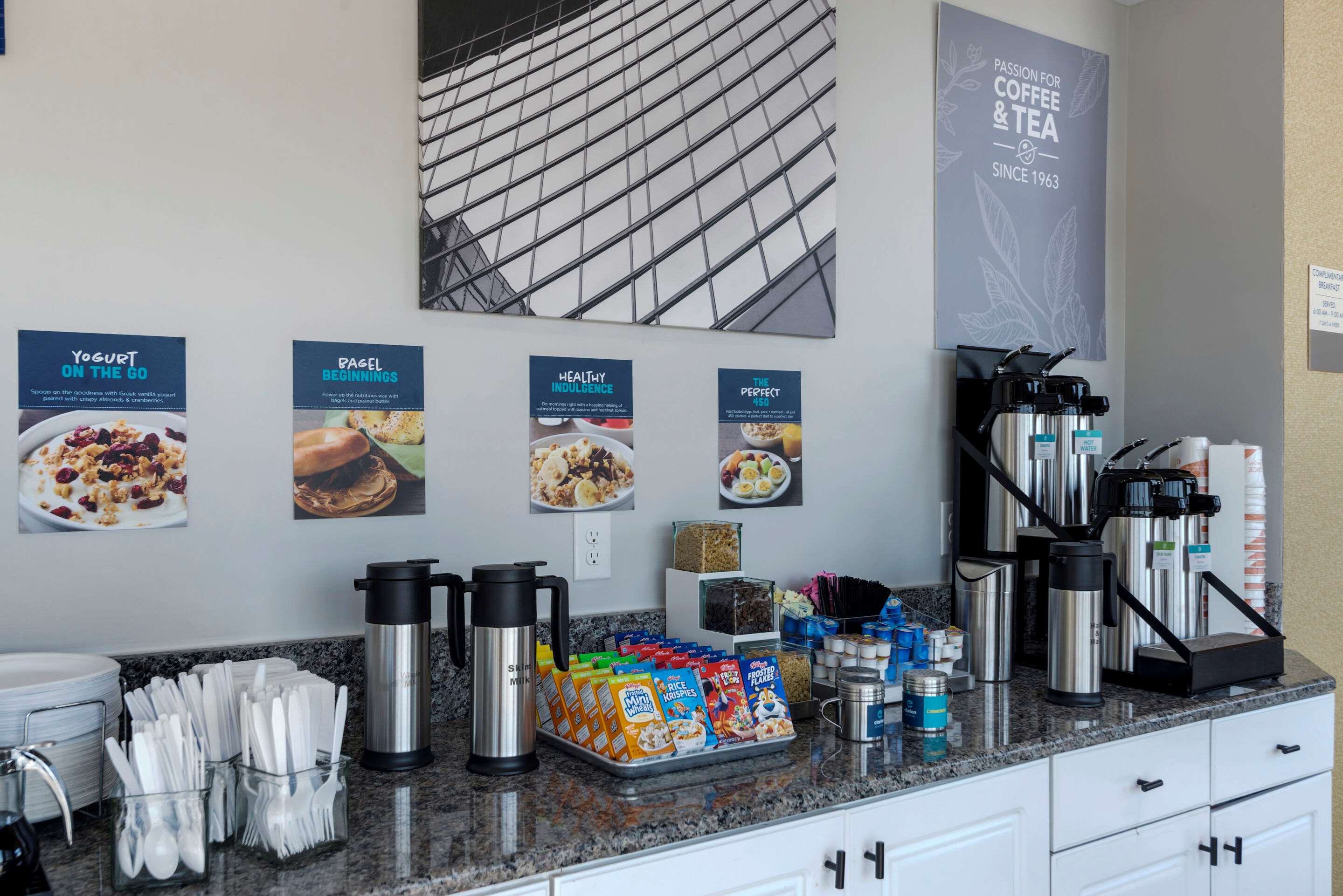 Breakfast counter