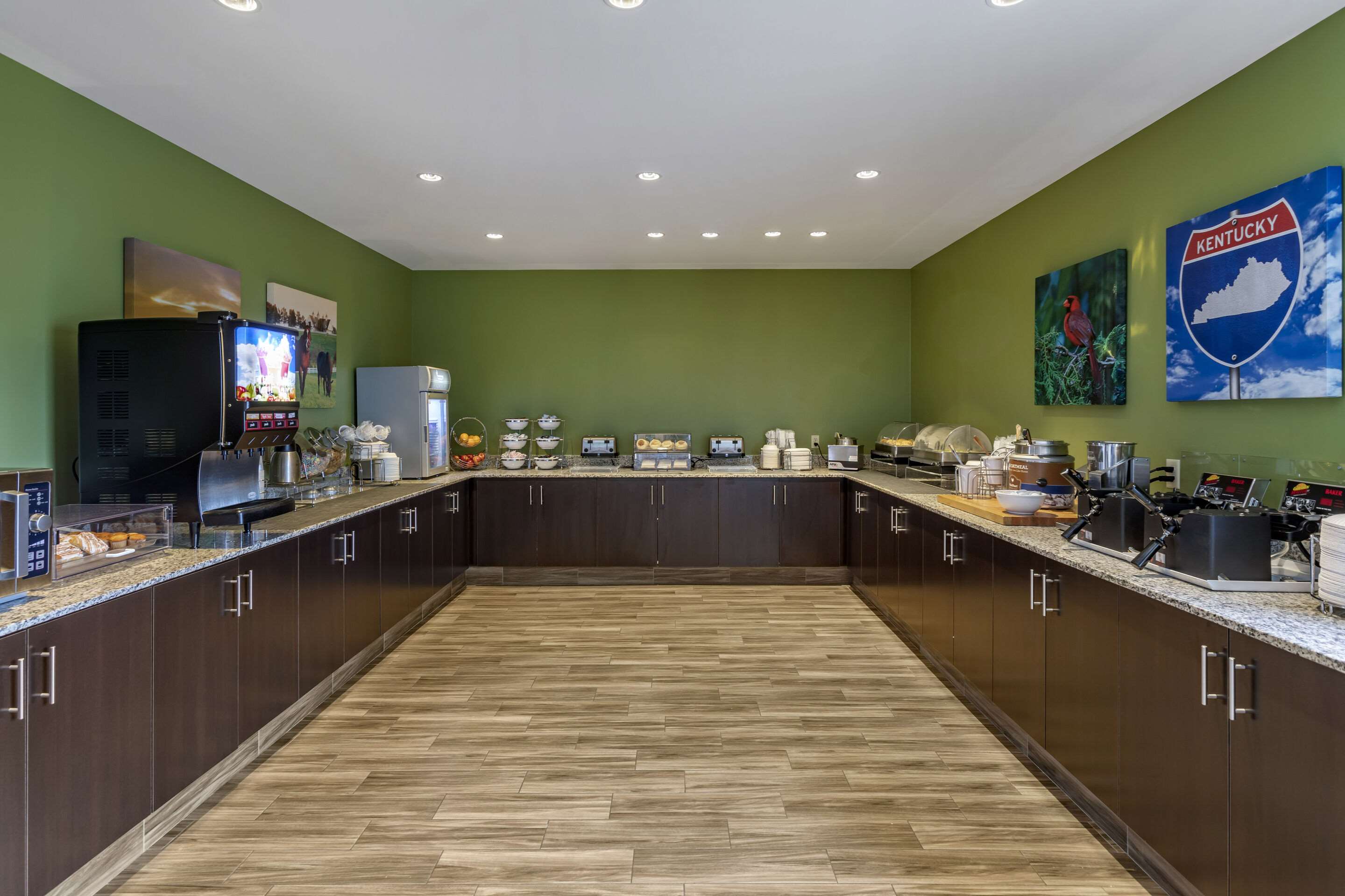 Breakfast area