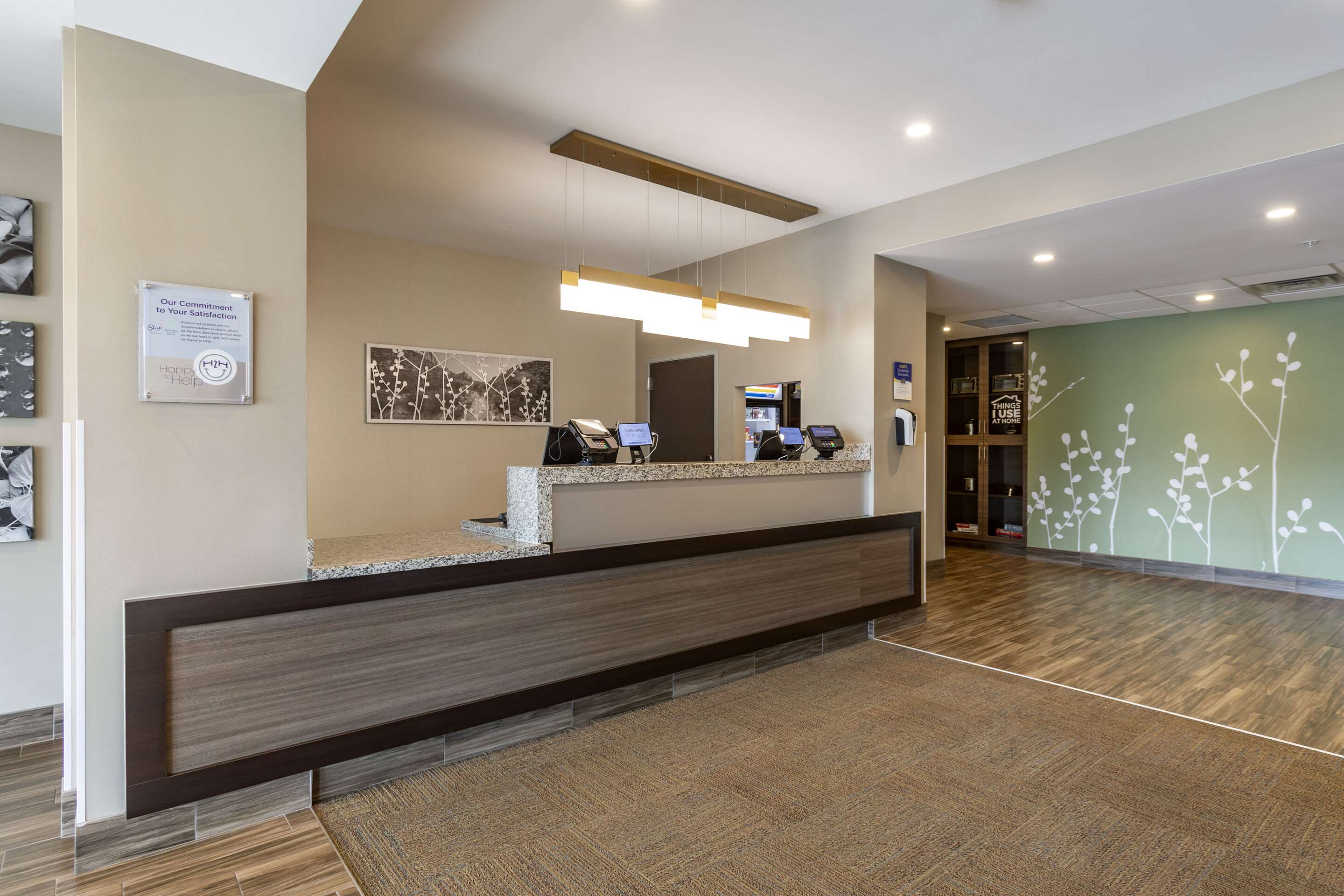 Hotel lobby