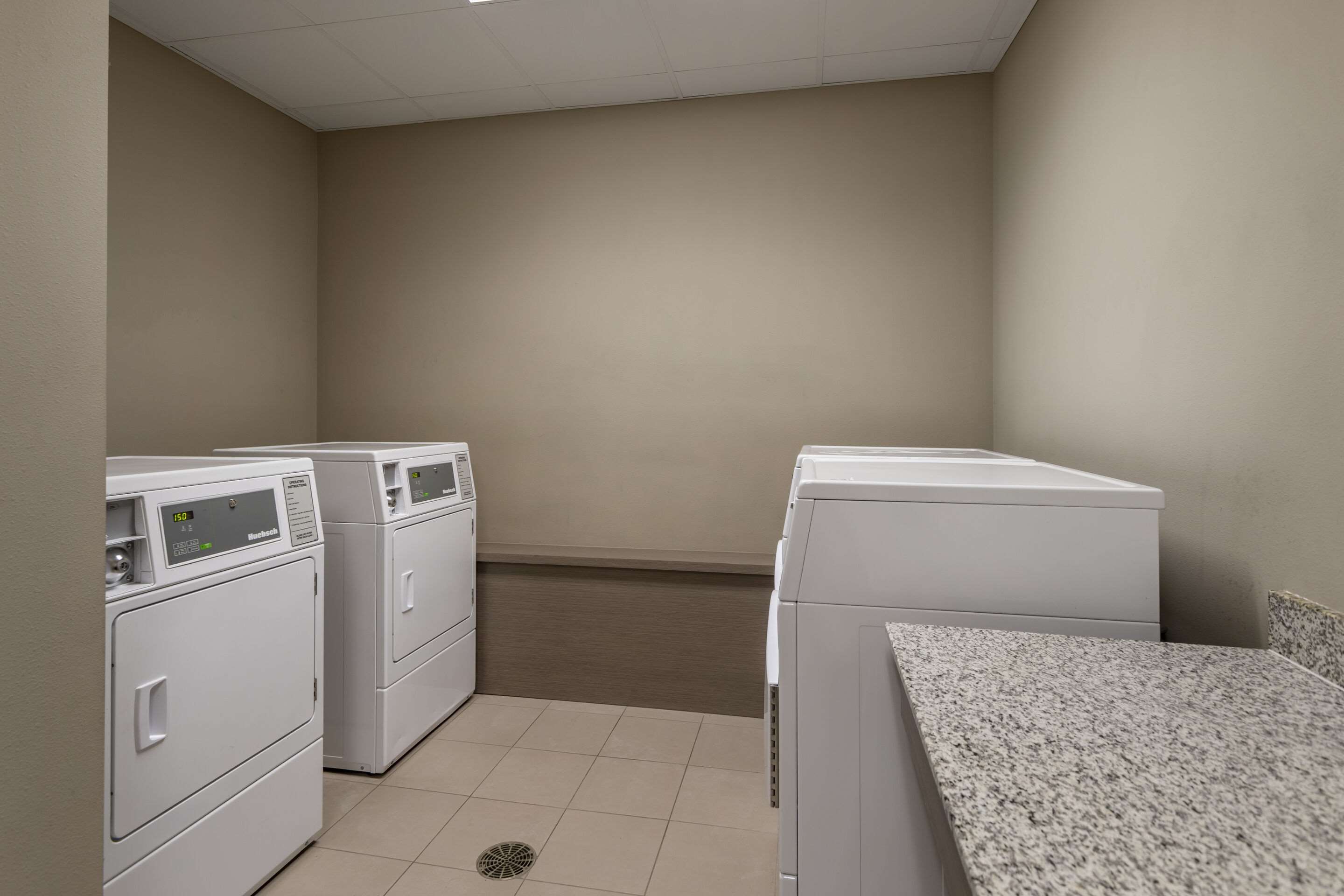 Guest laundry facilities