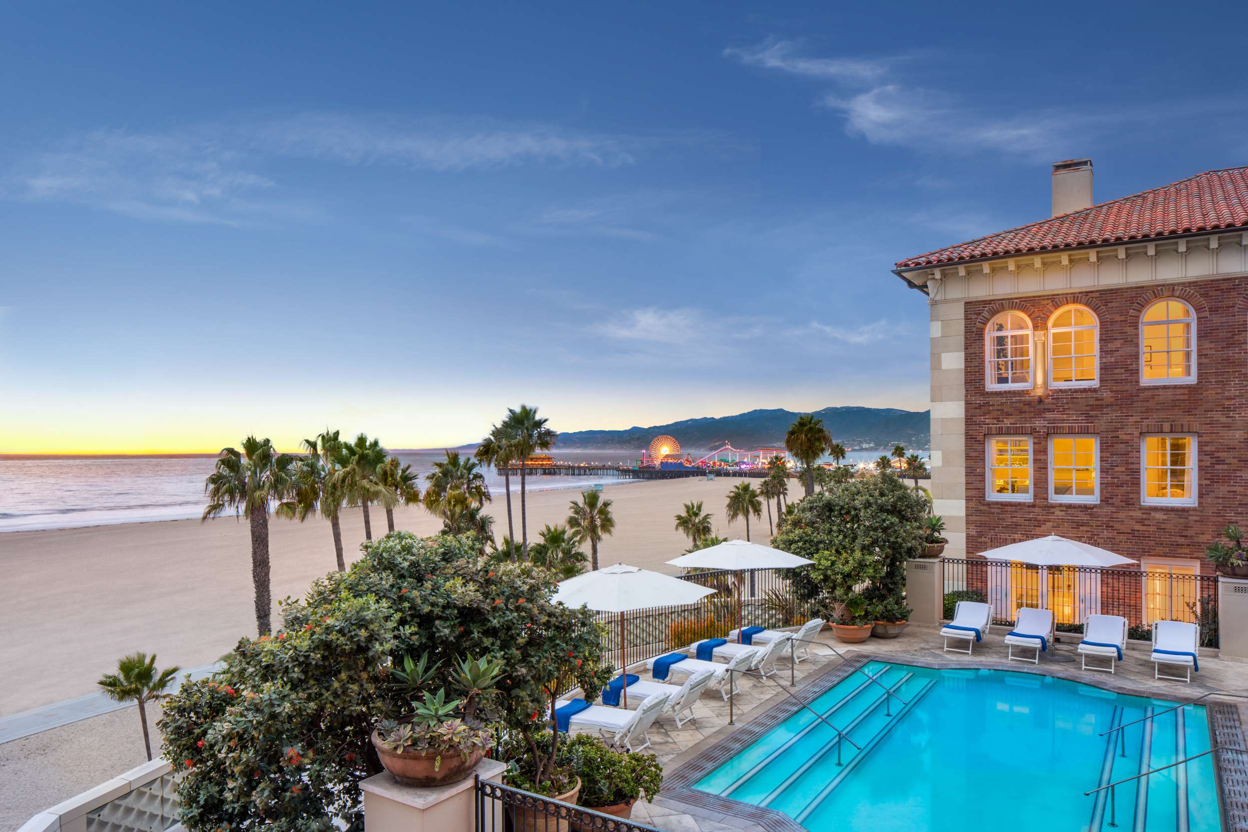 H CasaDelMar PoolTwilight v | Hotel Casa Del Mar