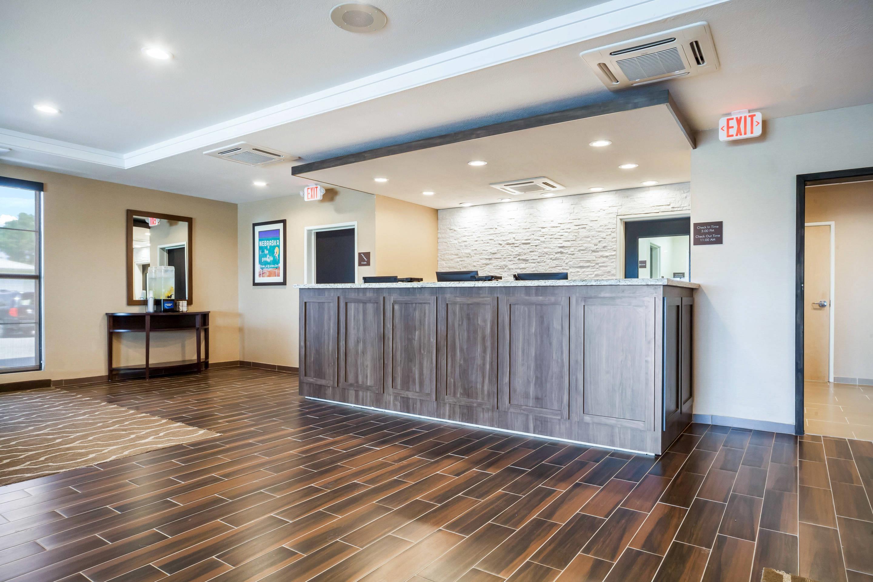 Front desk