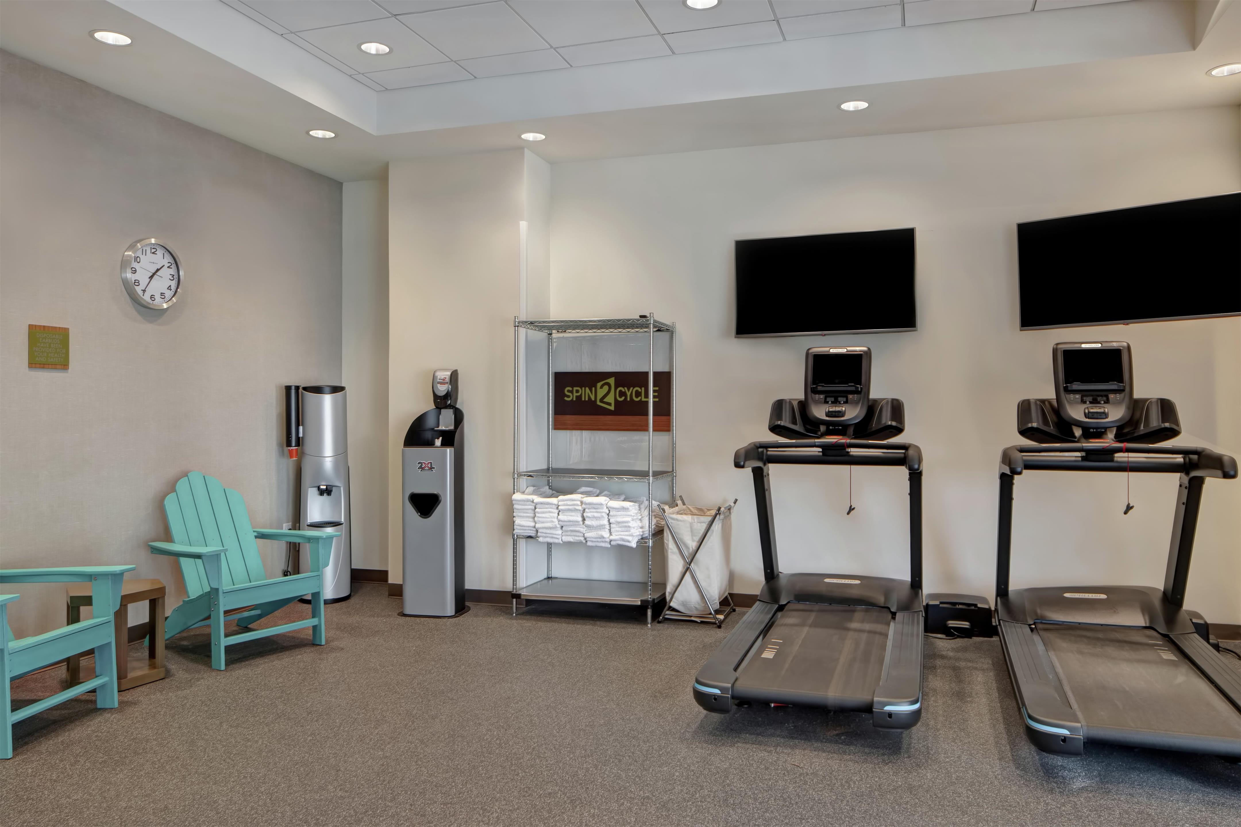 Health club fitness center gym | Home2 Suites By Hilton Charlotte Uptown