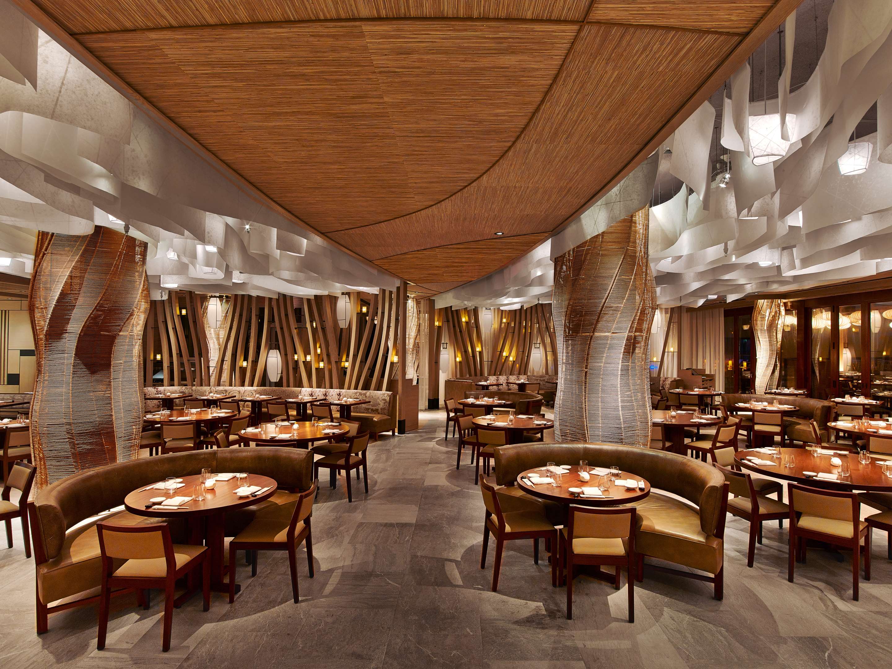 Nobu Miami Restaurant Dining Area | Eden Roc Miami Beach | Eden Roc Miami Beach