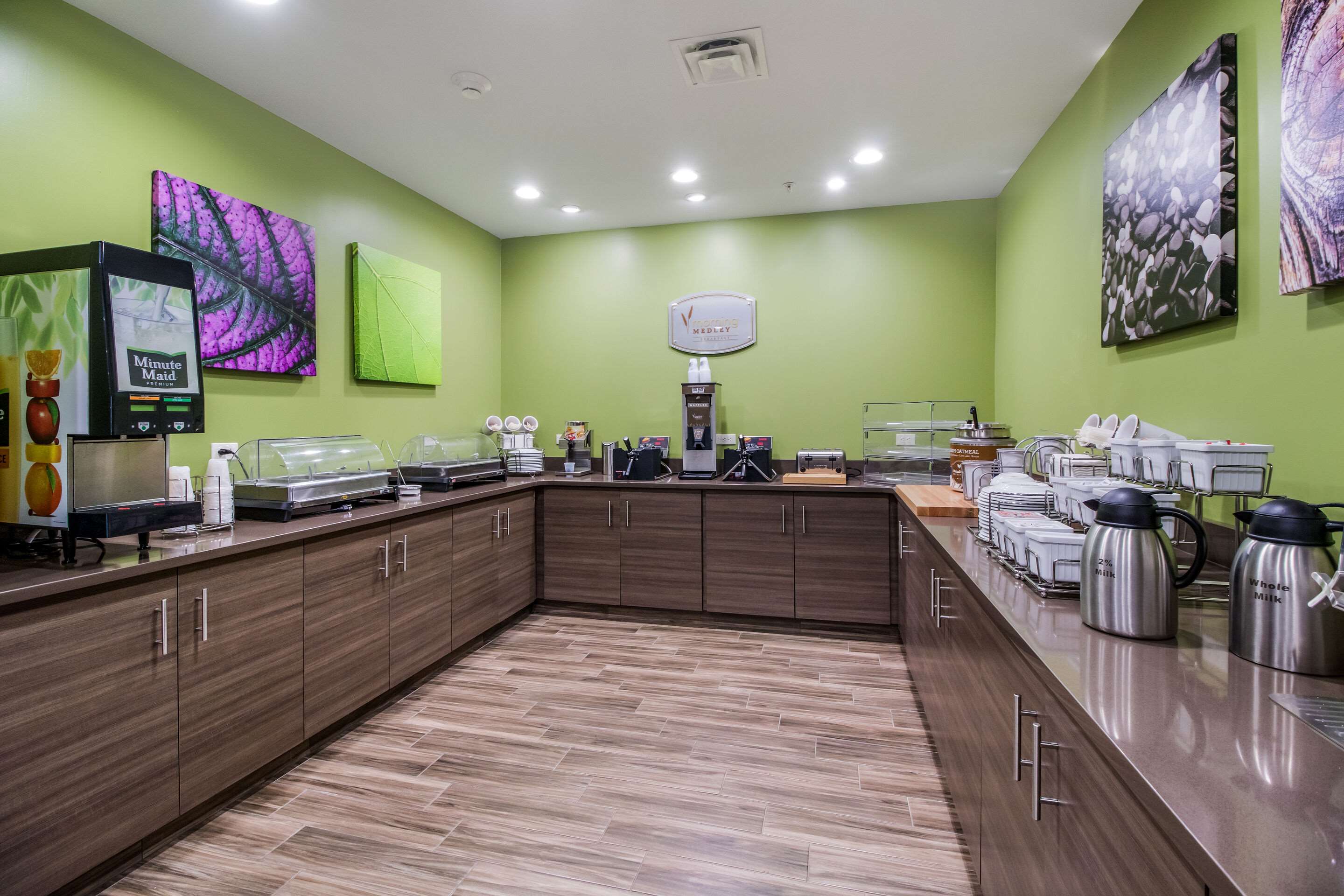 Assorted breakfast items | MainStay Suites