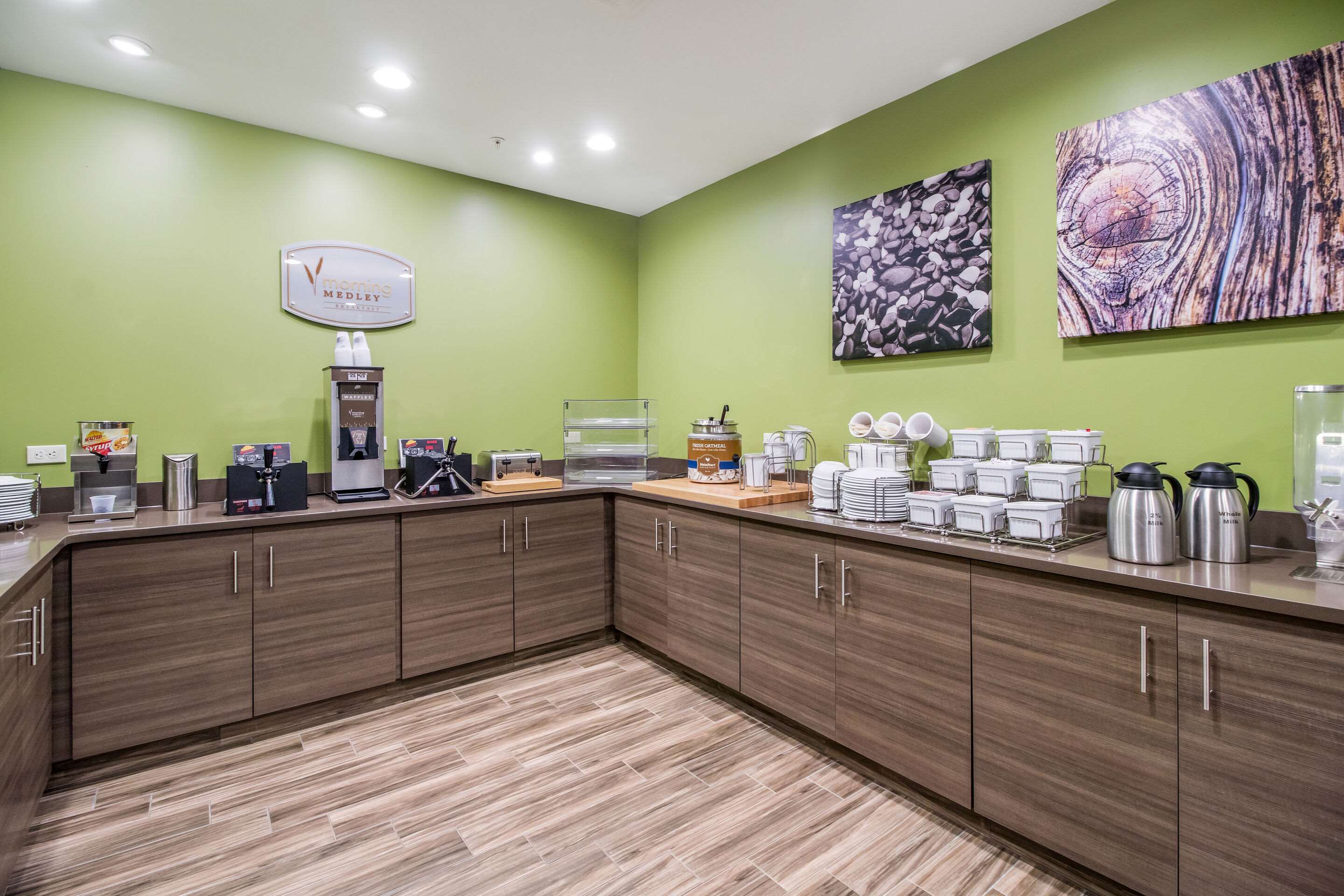 Assorted breakfast items | MainStay Suites