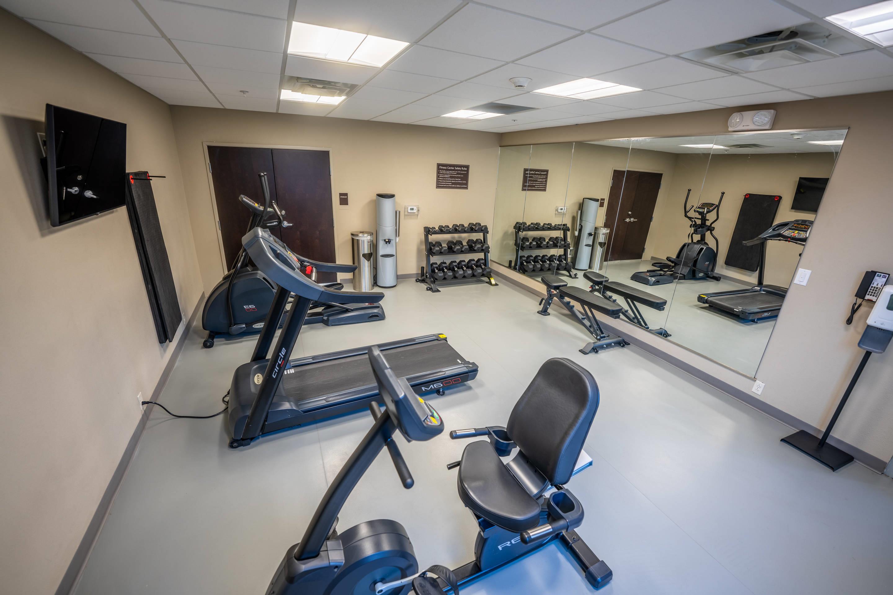 Fitness center | MainStay Suites