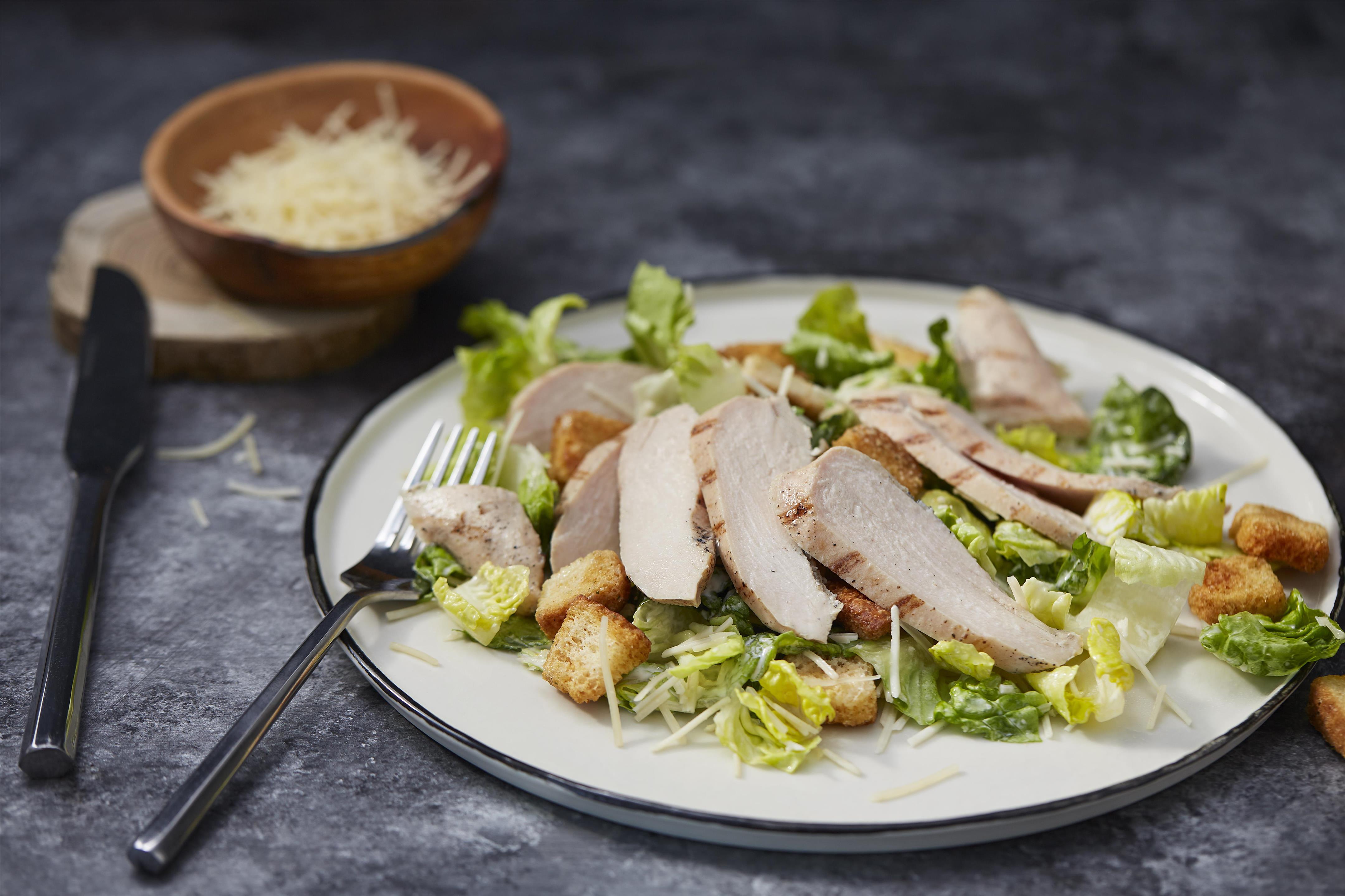 Drury LobbyBar ChickenCaesarSalad f | Drury Inn & Suites Montgomery