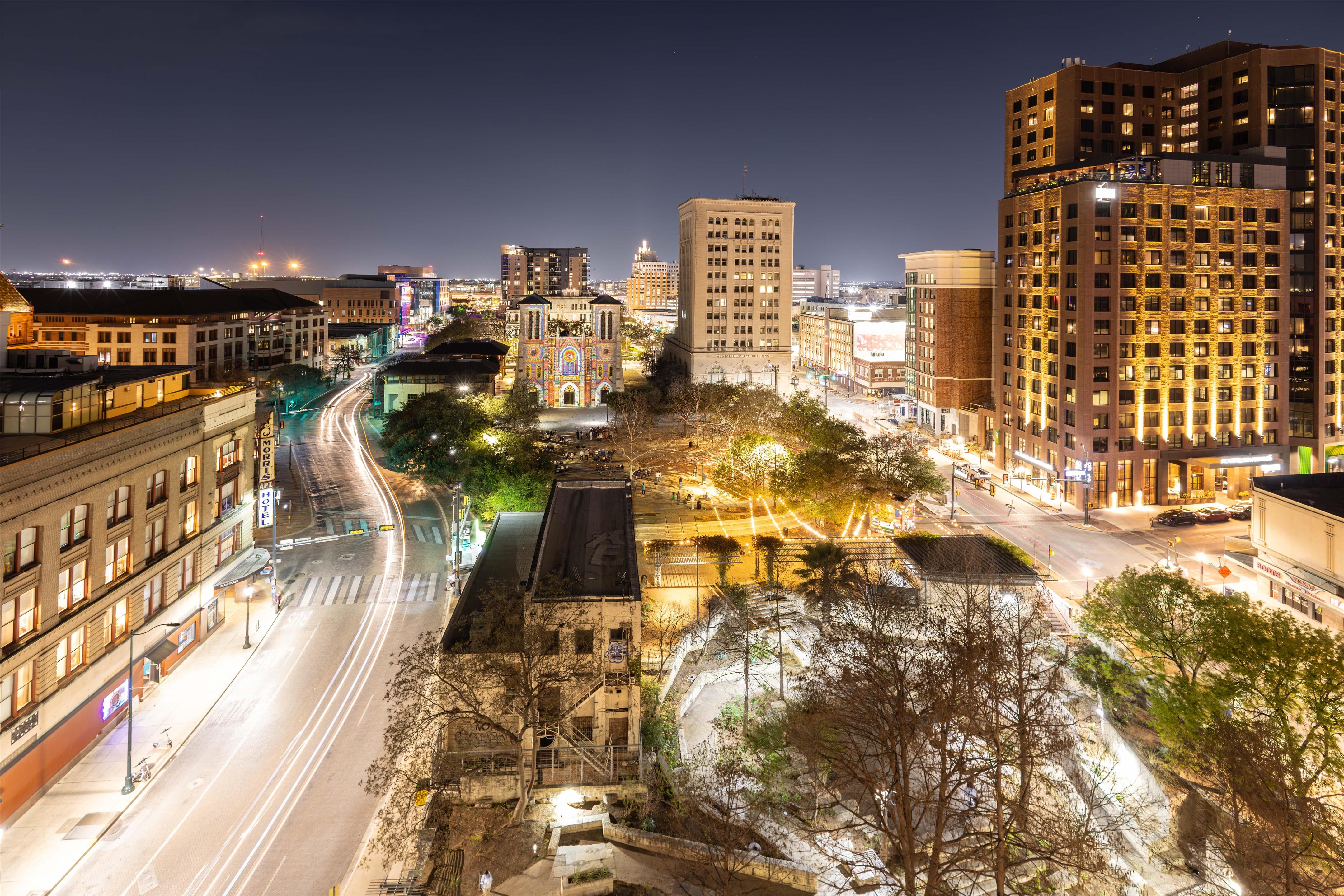 San Fernando Cathedral Night | Drury Plaza Hotel San Antonio Riverwalk