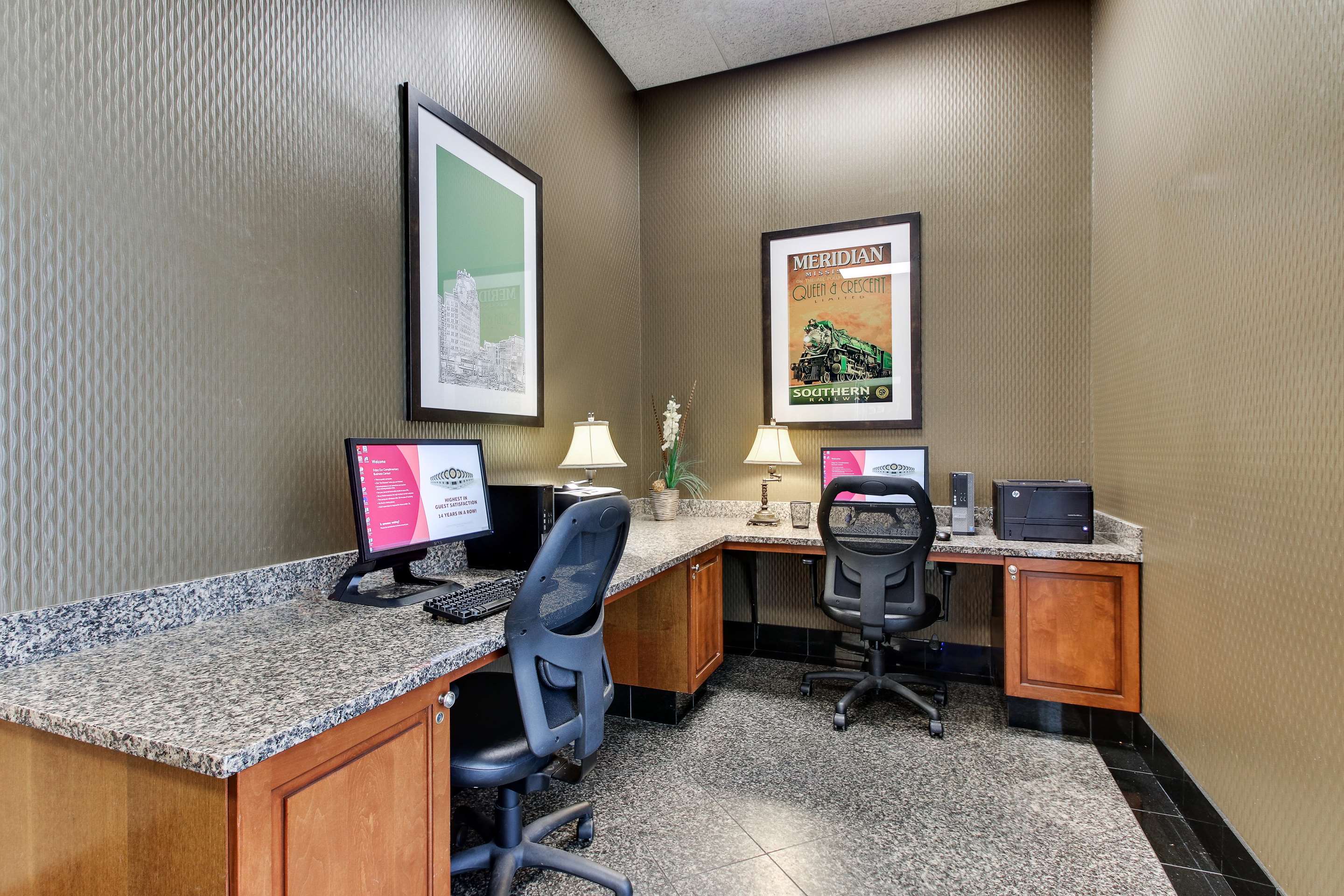 Business Center | Drury Inn & Suites Meridian
