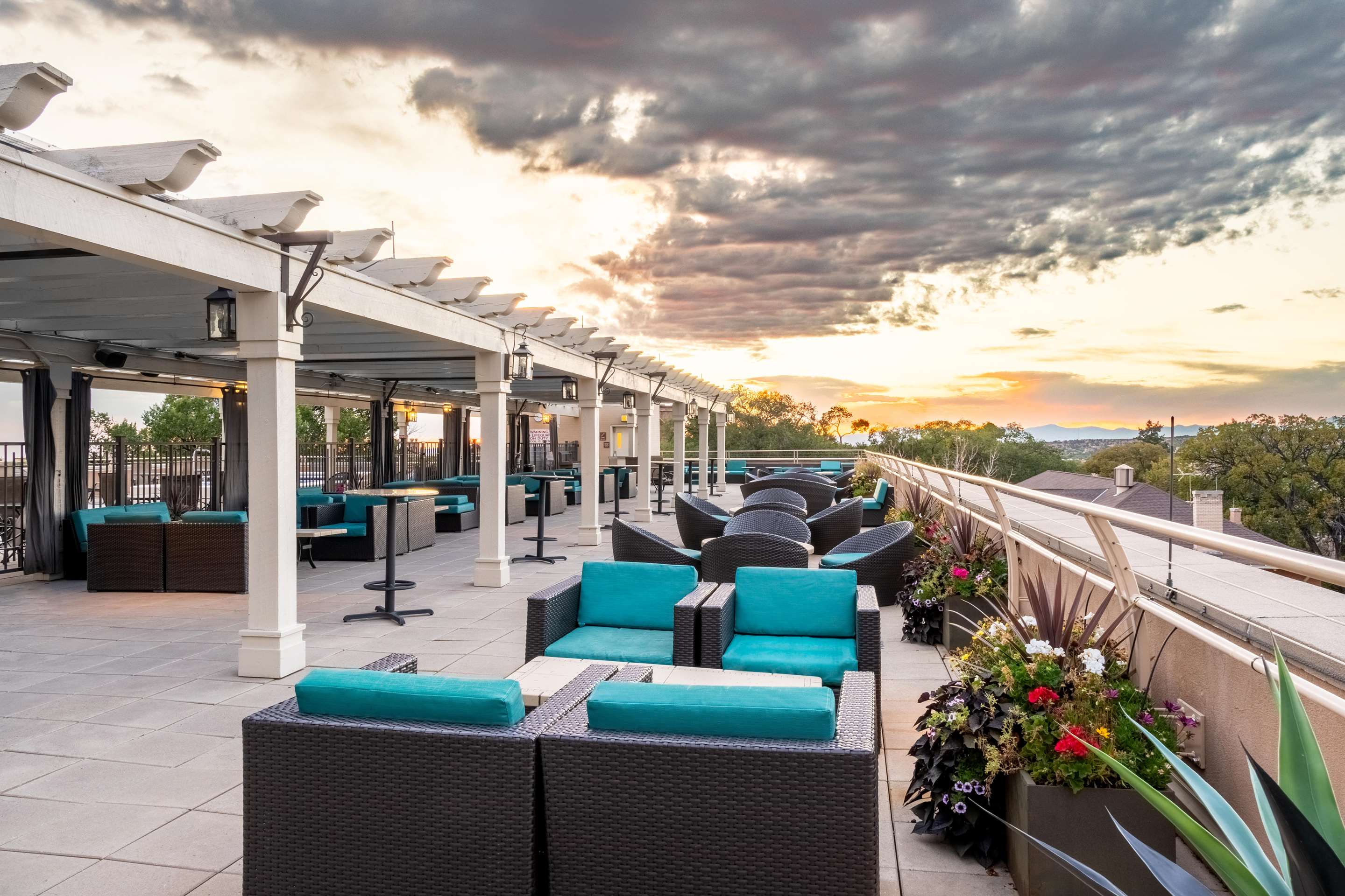 The Rooftop at the Plaza | Drury Plaza Hotel in Santa Fe