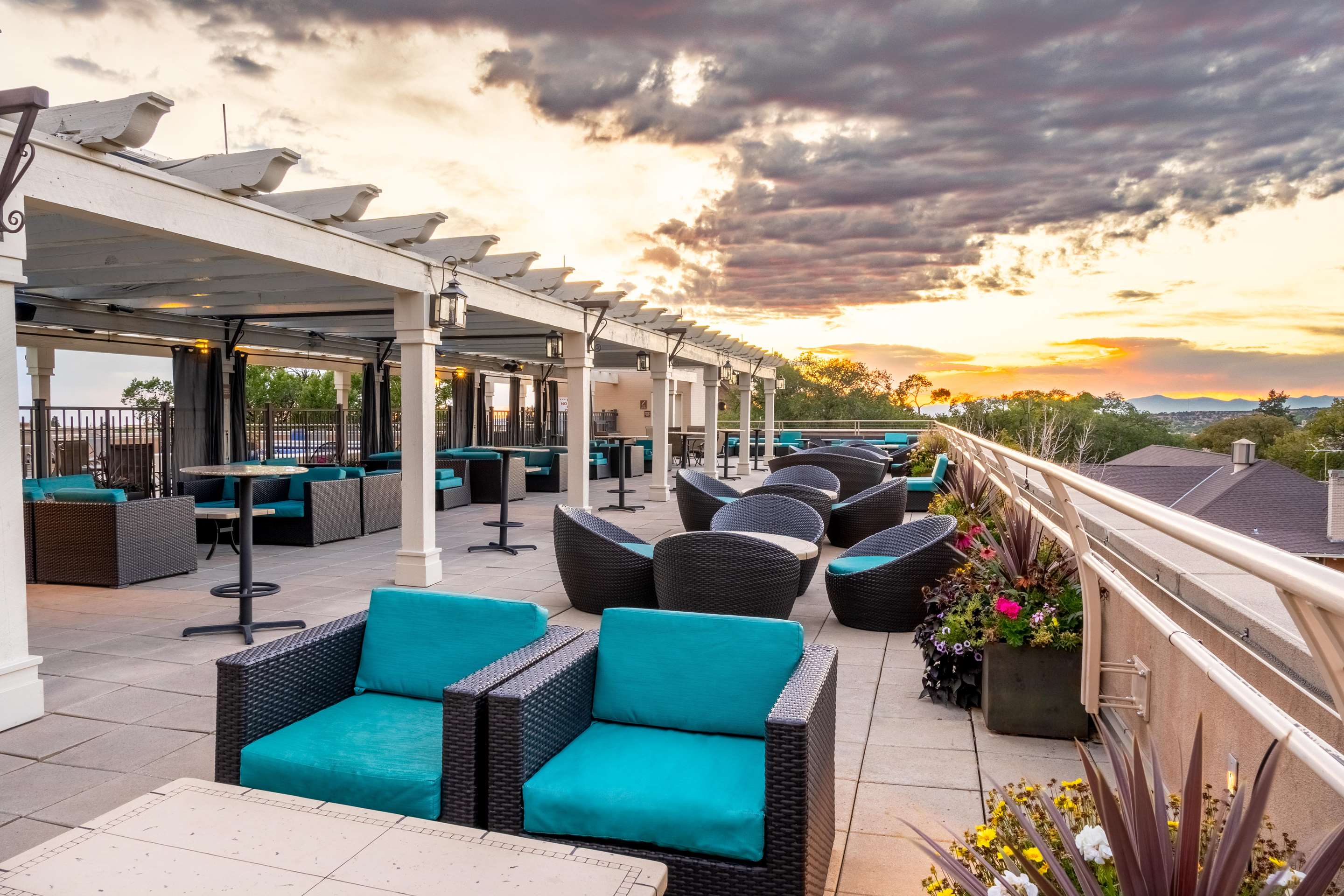 The Rooftop at the Plaza | Drury Plaza Hotel in Santa Fe