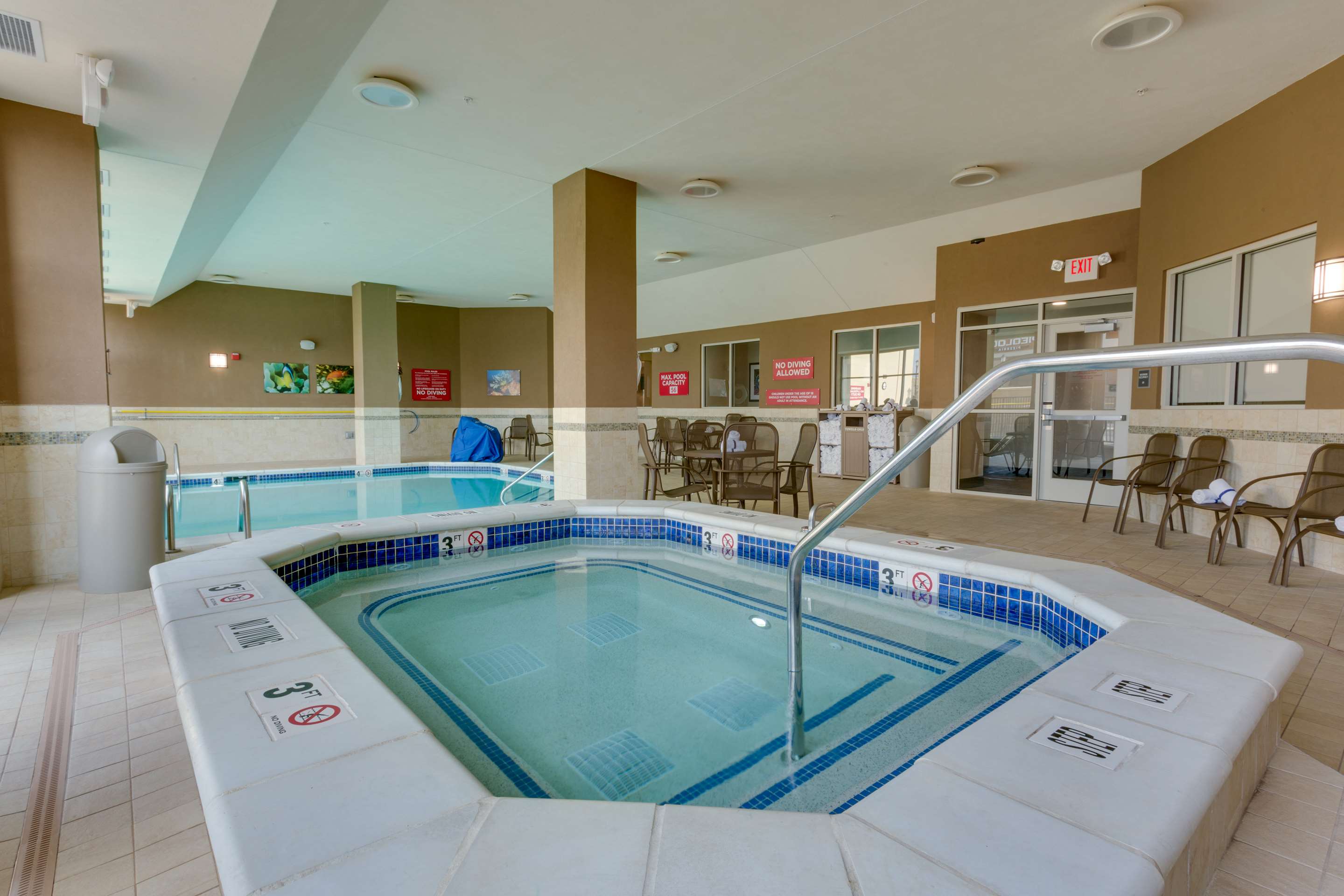 Indoor Outdoor Pool | Drury Plaza Hotel St. Louis St. Charles