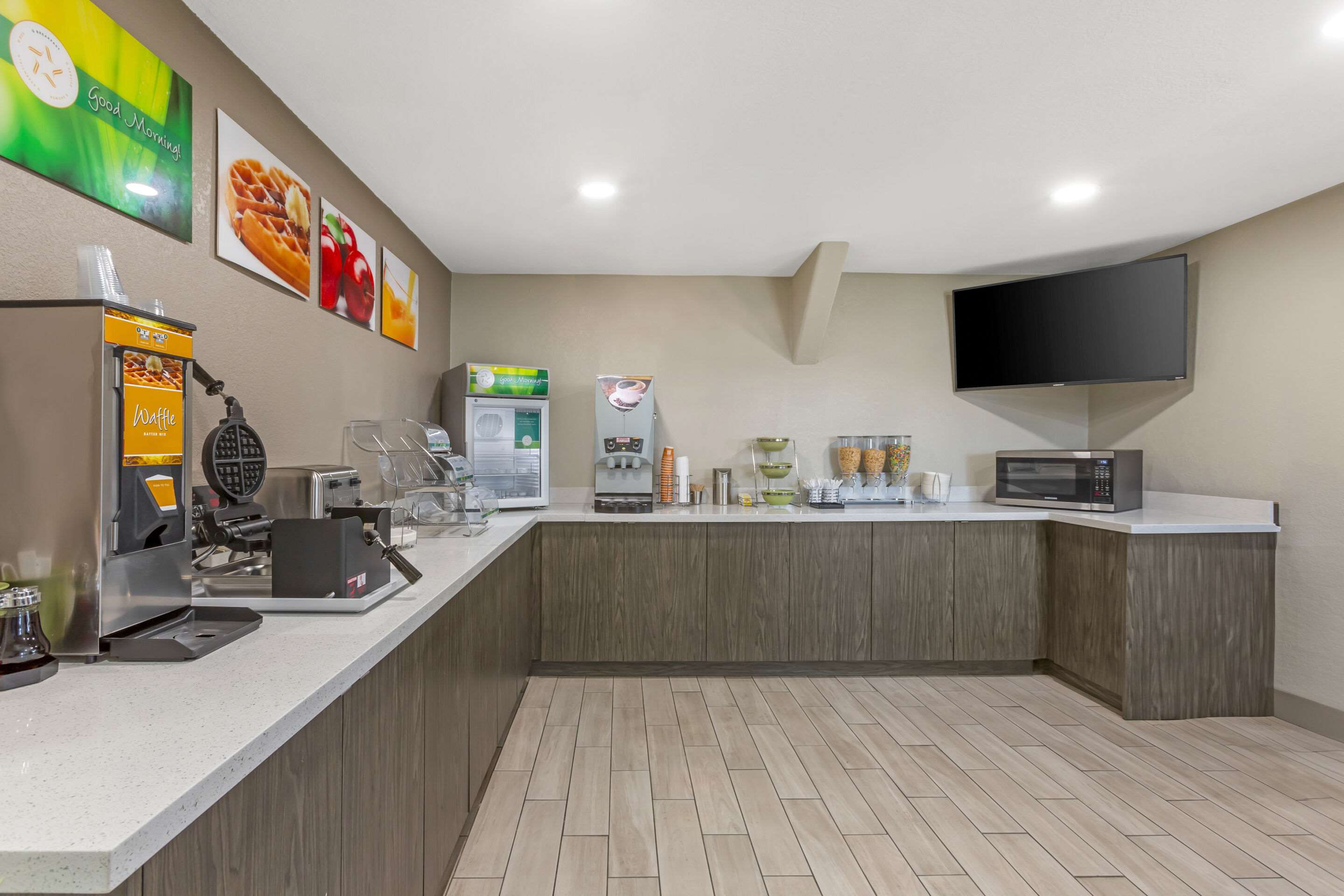 Breakfast area