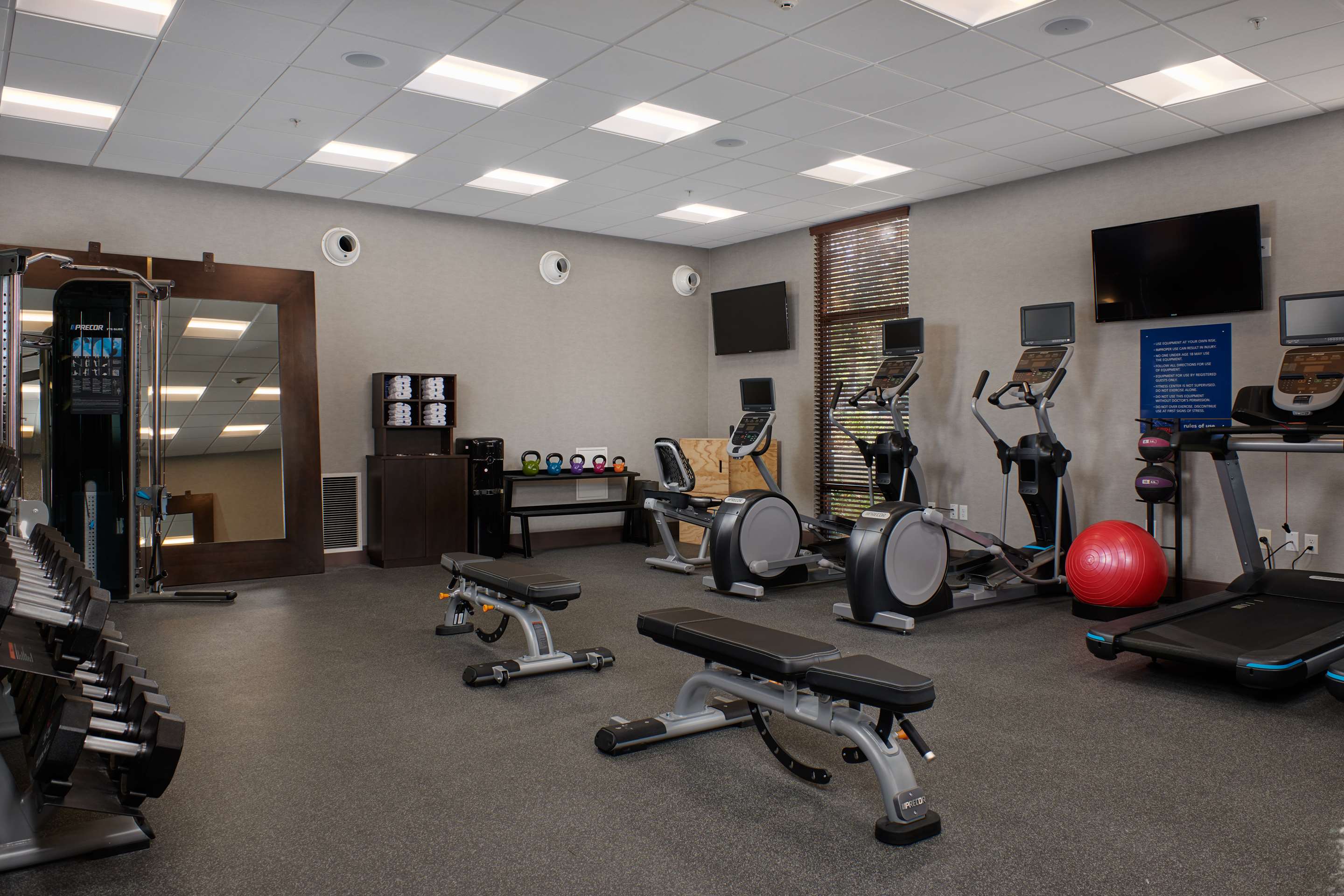 Health club fitness center gym