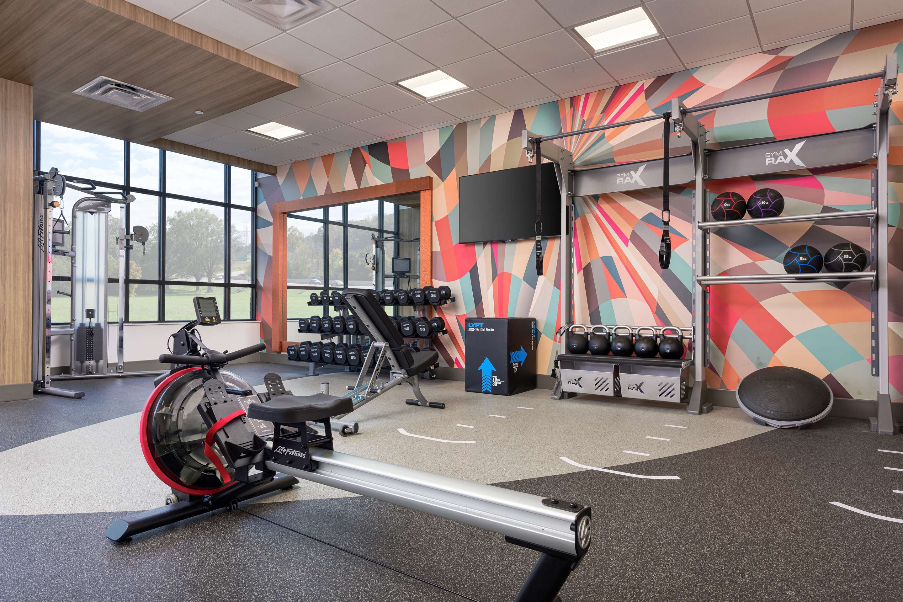 Health club fitness center gym | Hilton Garden Inn Knoxville Papermill Drive