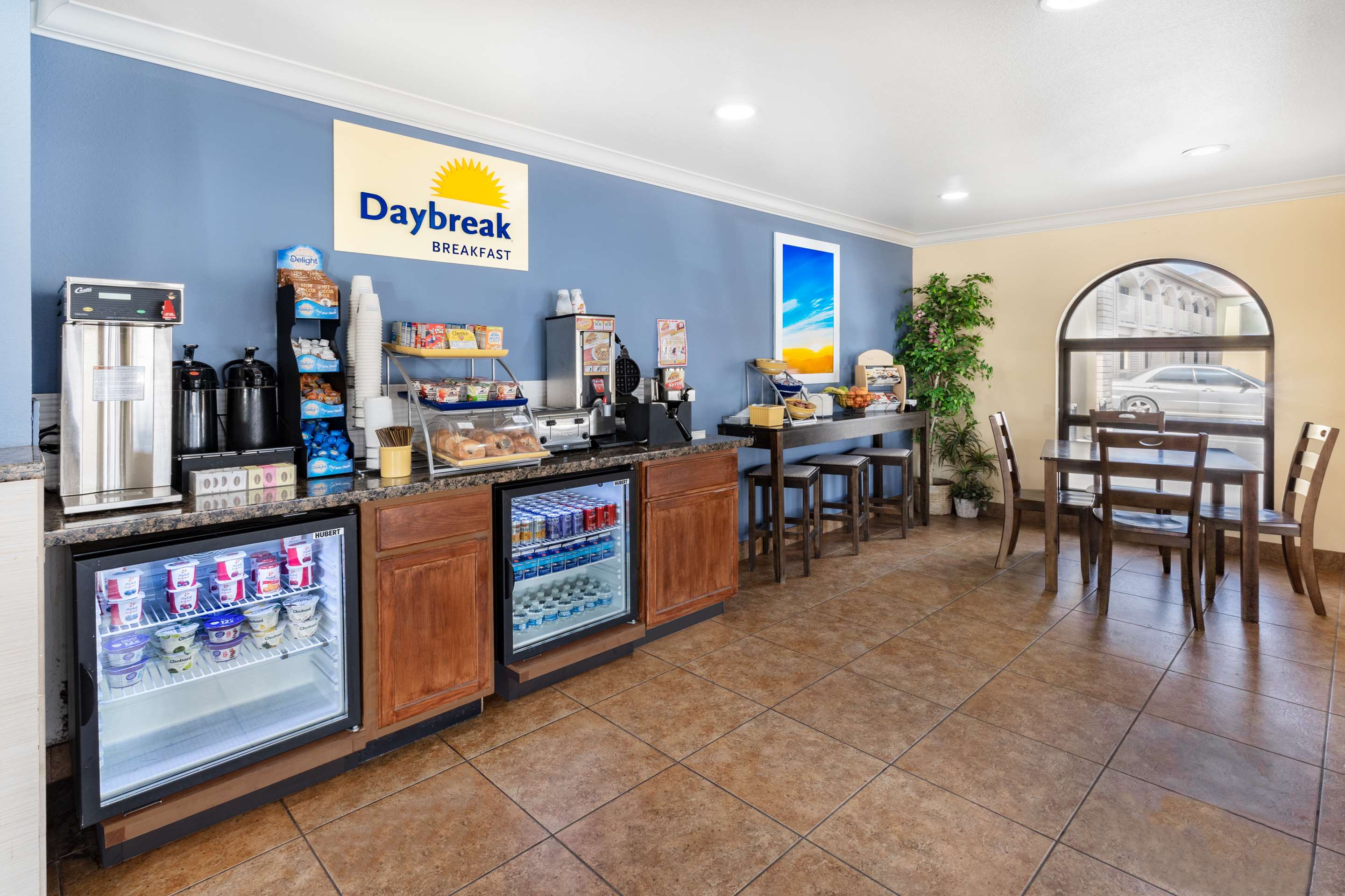 breakfast area