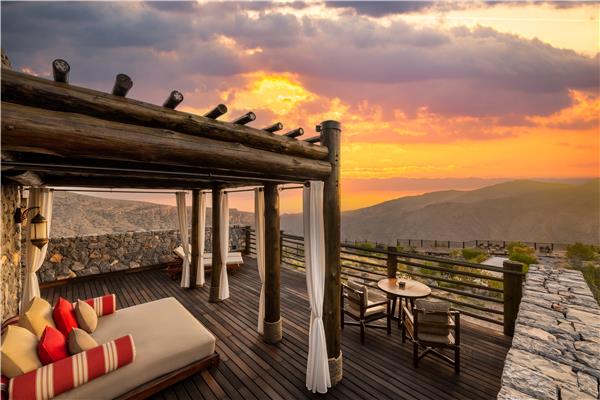 Alila Terrace with Jabal View
