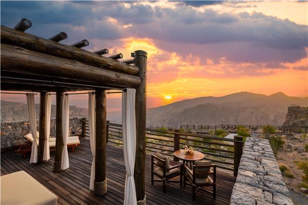 Alila Terrace with Jabal View
