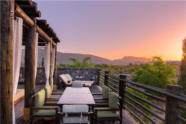 Alila Terrace with Jabal View