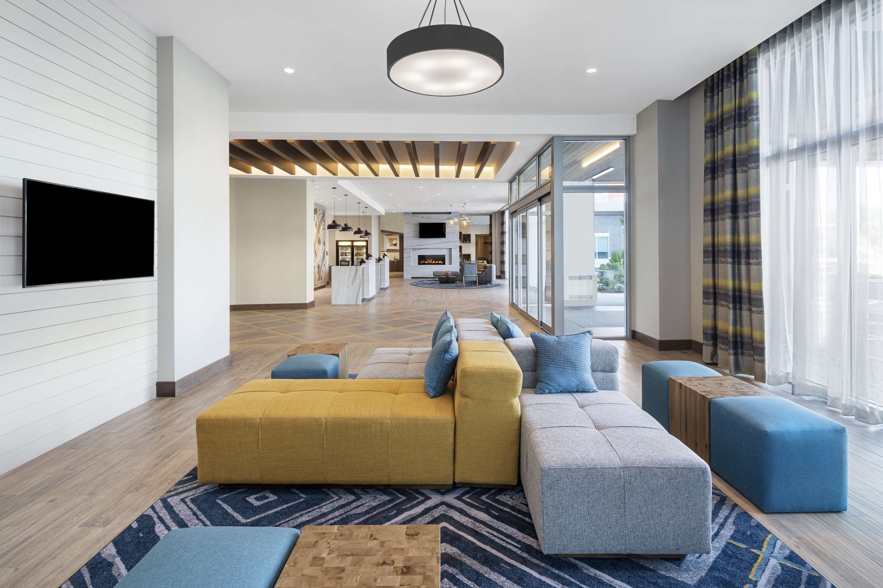 Lobby | Homewood Suites by Hilton Boston Woburn