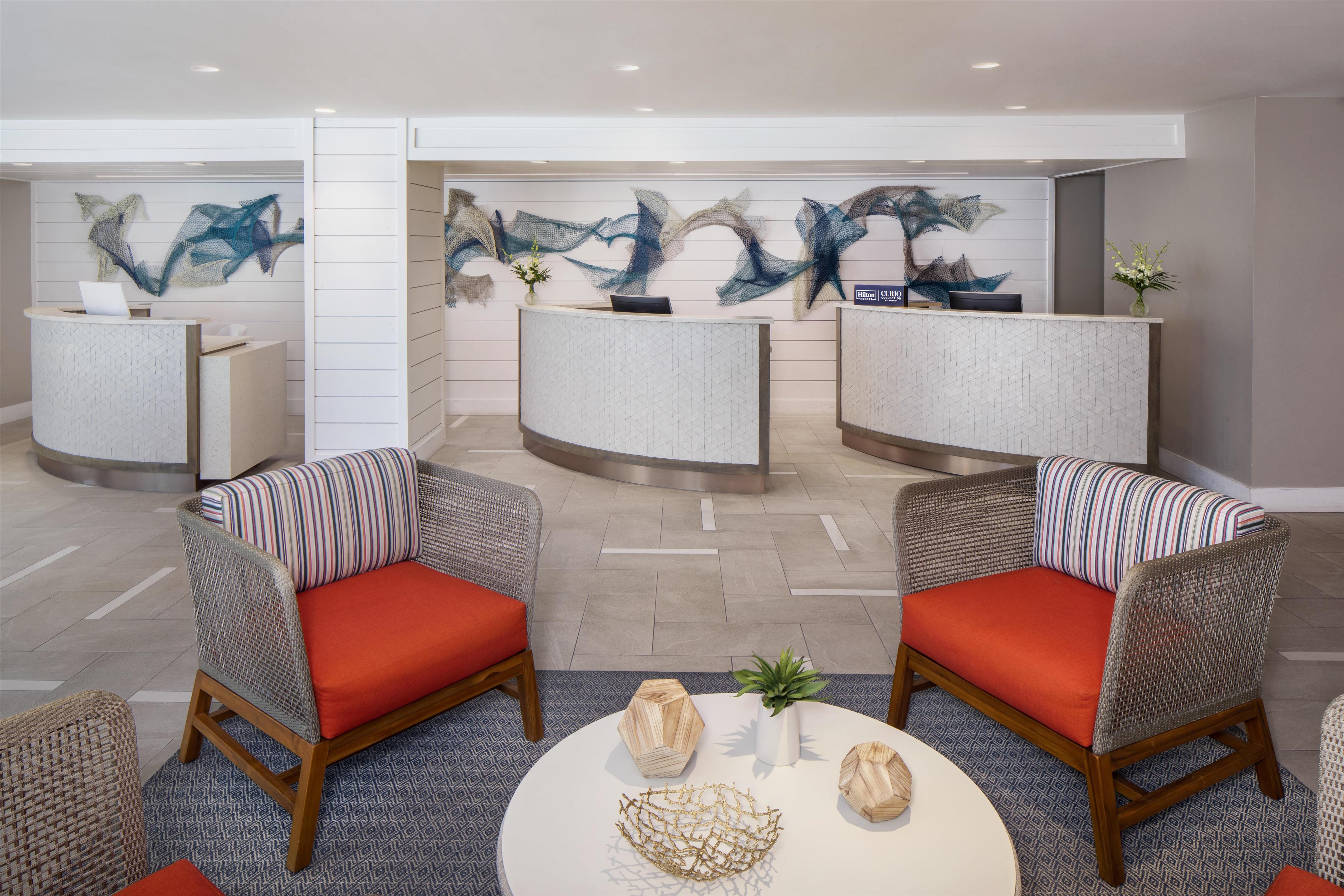 Reception | The Reach Key West, Curio Collection by Hilton