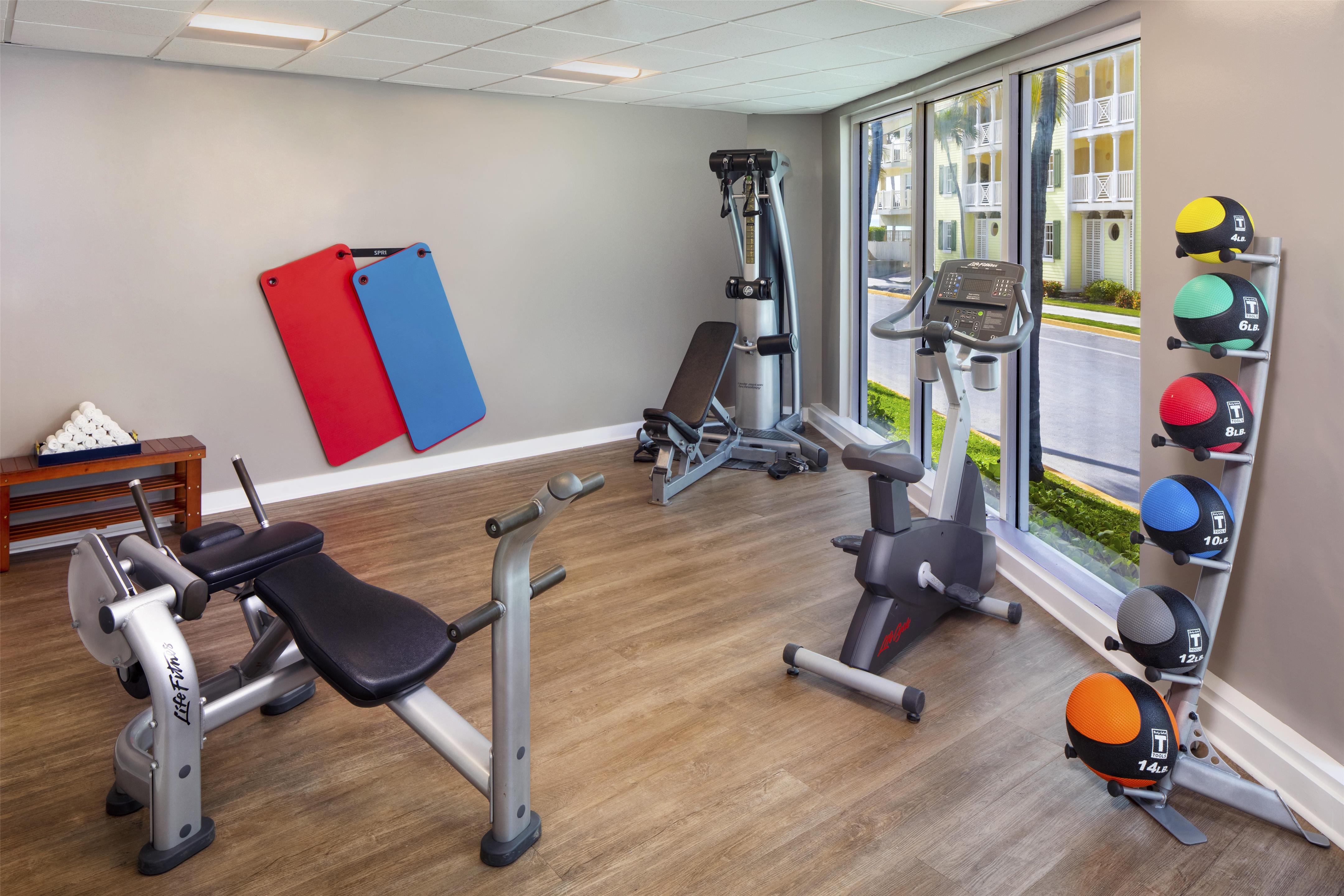 Health club fitness center gym | The Reach Key West, Curio Collection by Hilton