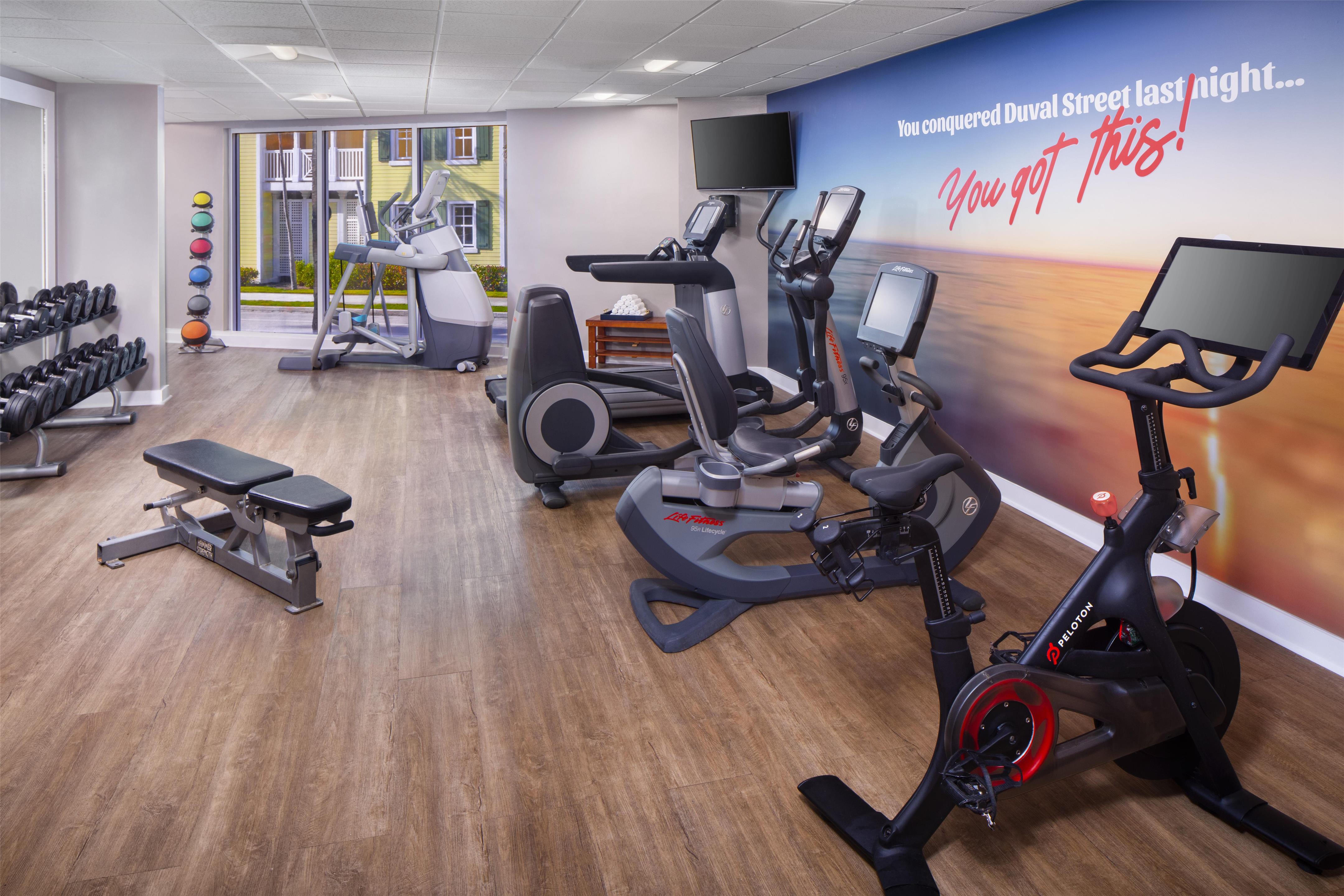 Health club fitness center gym | The Reach Key West, Curio Collection by Hilton