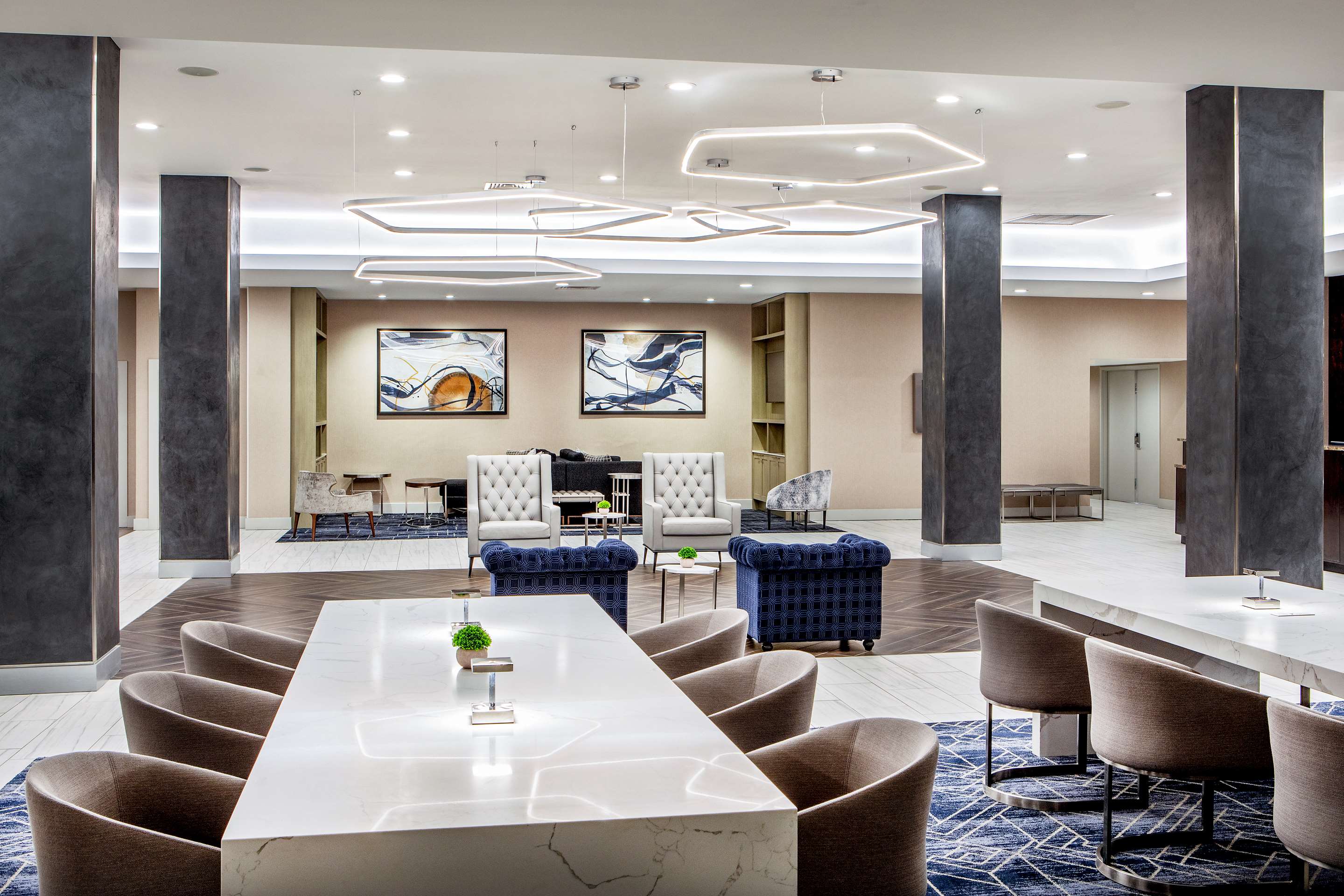 Lobby | DoubleTree by Hilton Washington DC North/Gaithersburg