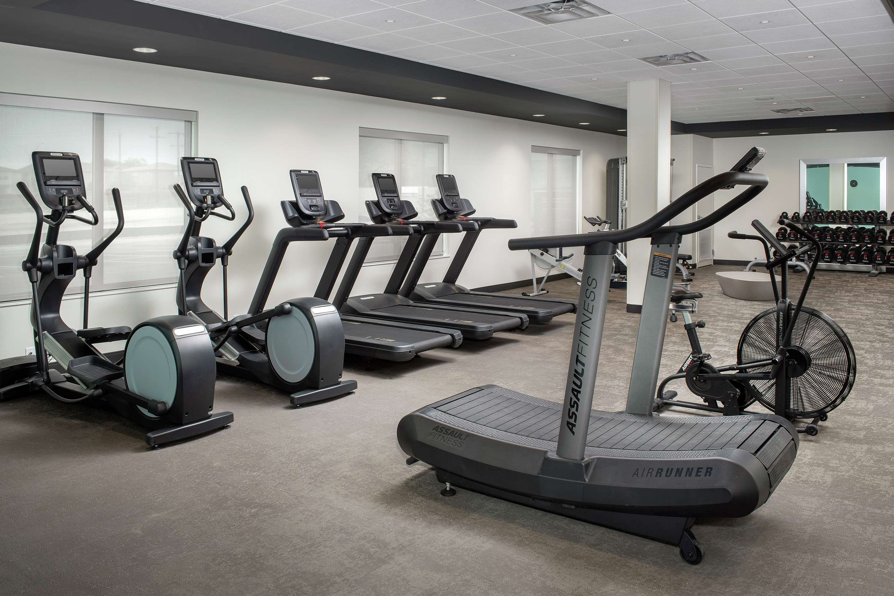 Health club fitness center gym
