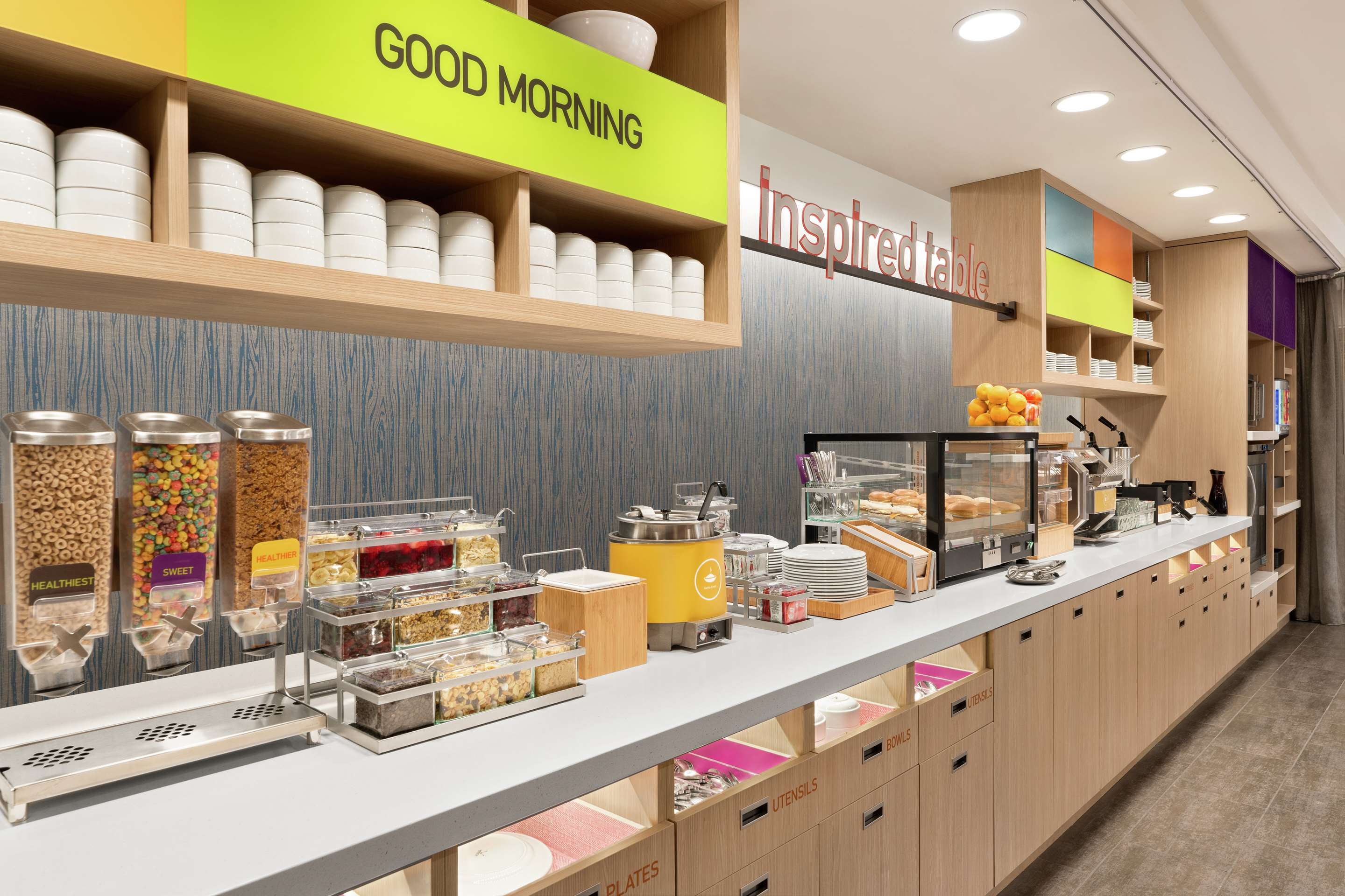 Breakfast Area | Home2 Suites by Hilton Harrisburg North