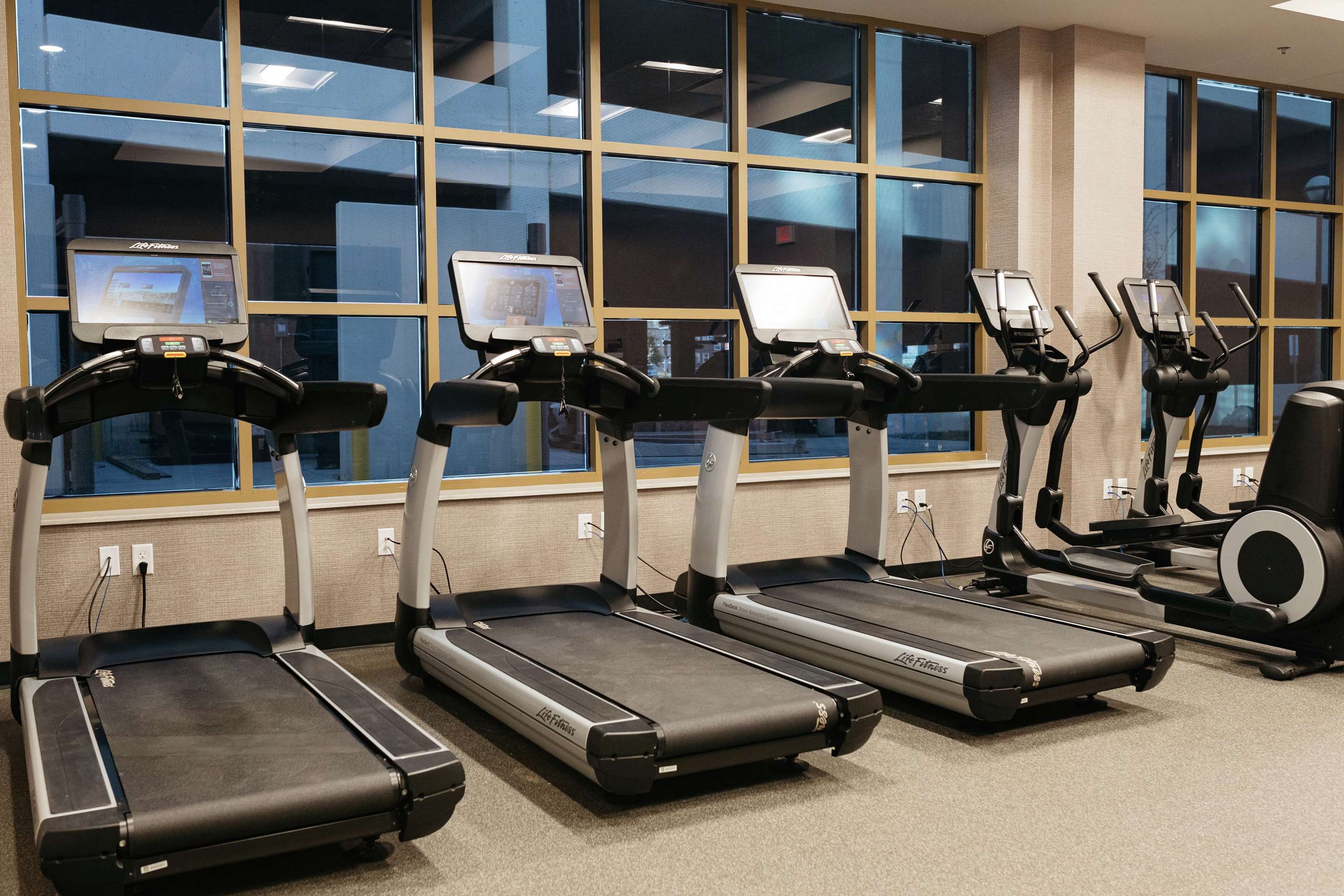 Health club fitness center gym