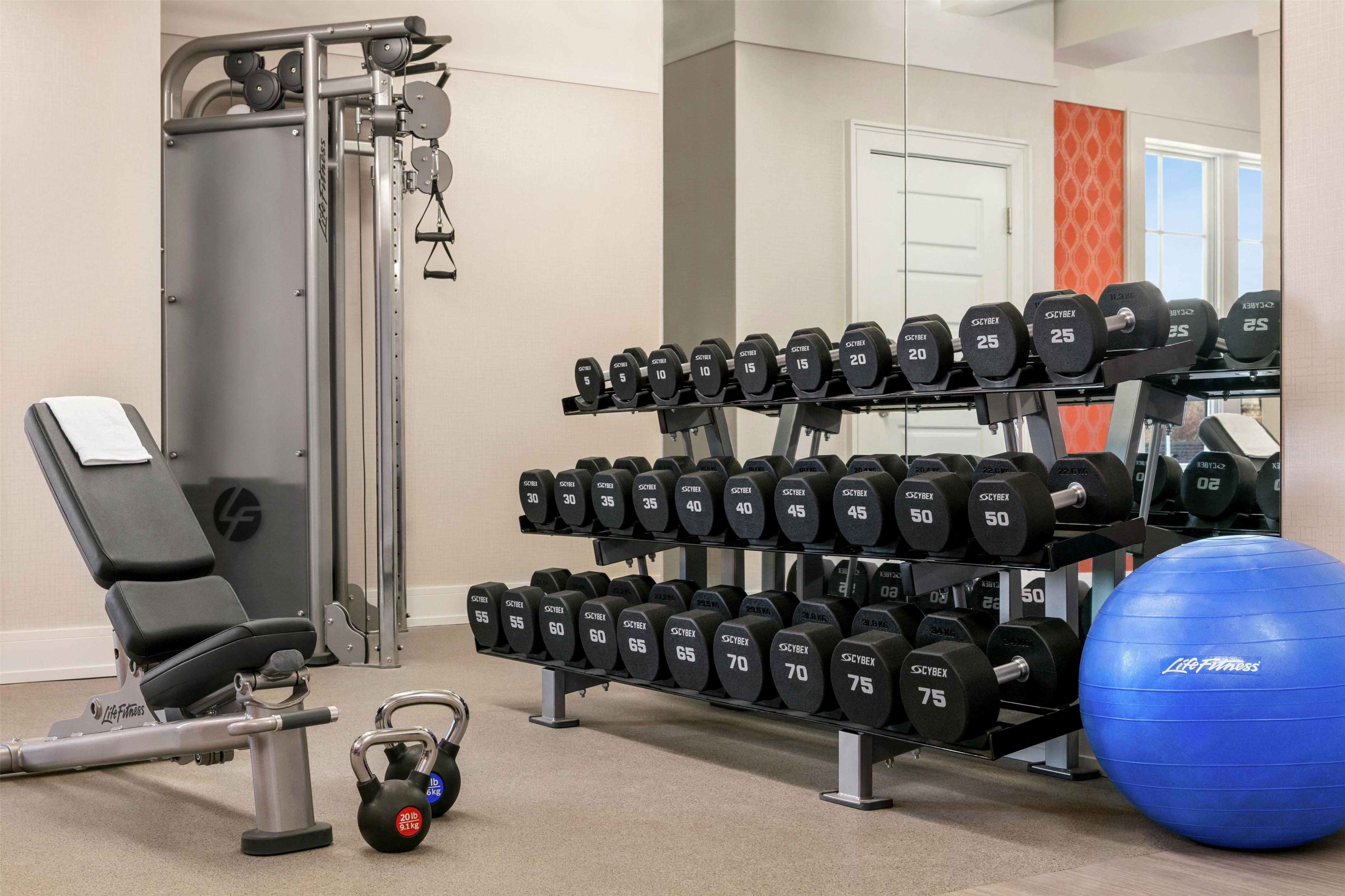 Health club fitness center gym | The Harpeth Franklin Downtown, Curio Collection by Hilton